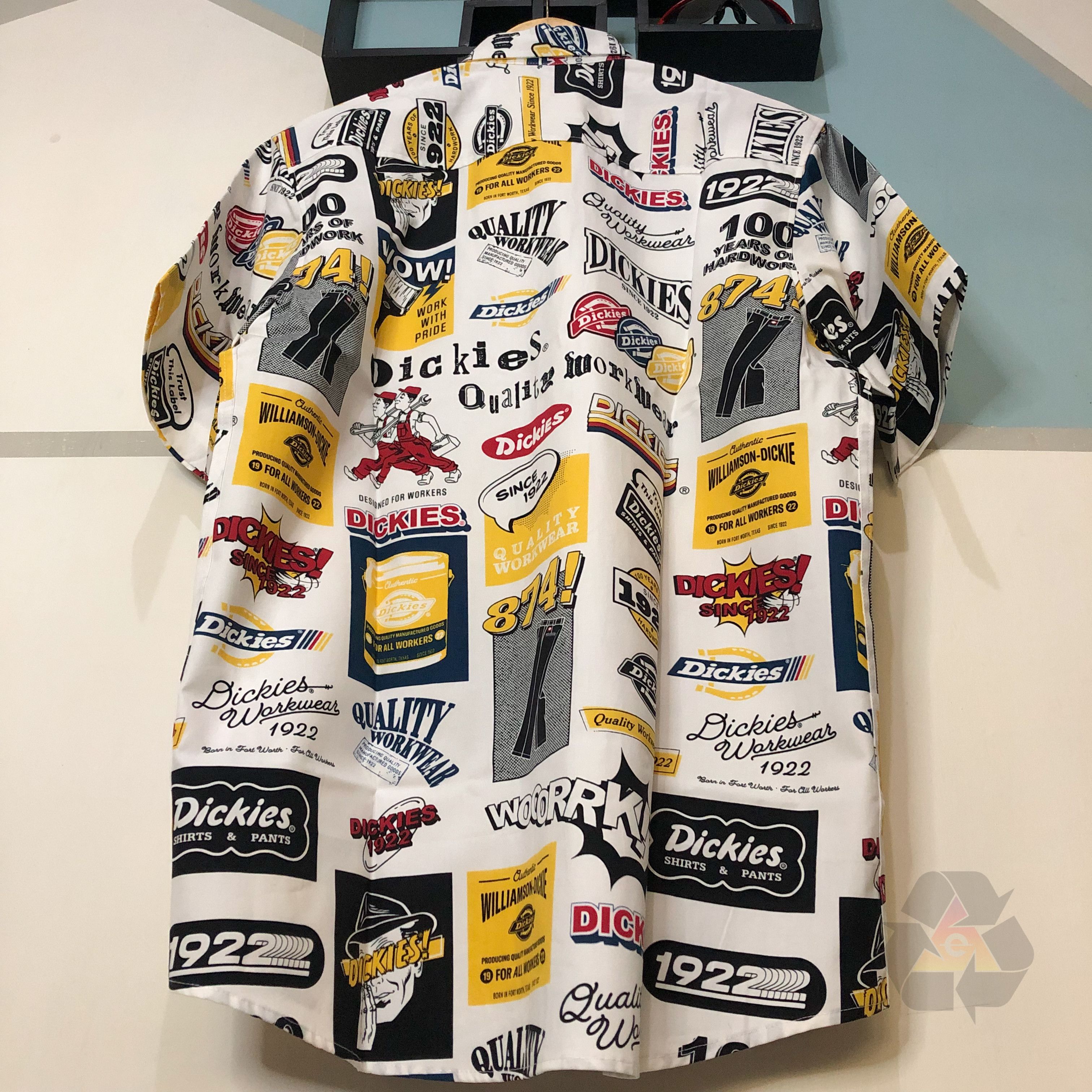 Dickies RARE Dickies Montana Short Sleeve Reg Fit Shirt Dead Stock Size US XL / EU 56 / 4 - 12 Thumbnail