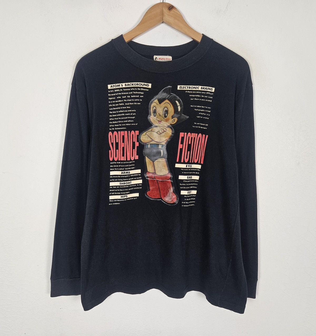 Anime Vintage Astro Boy Hologram Manga Anime Tee Mighty Atom Size US L / EU 52-54 / 3 - 2 Thumbnail