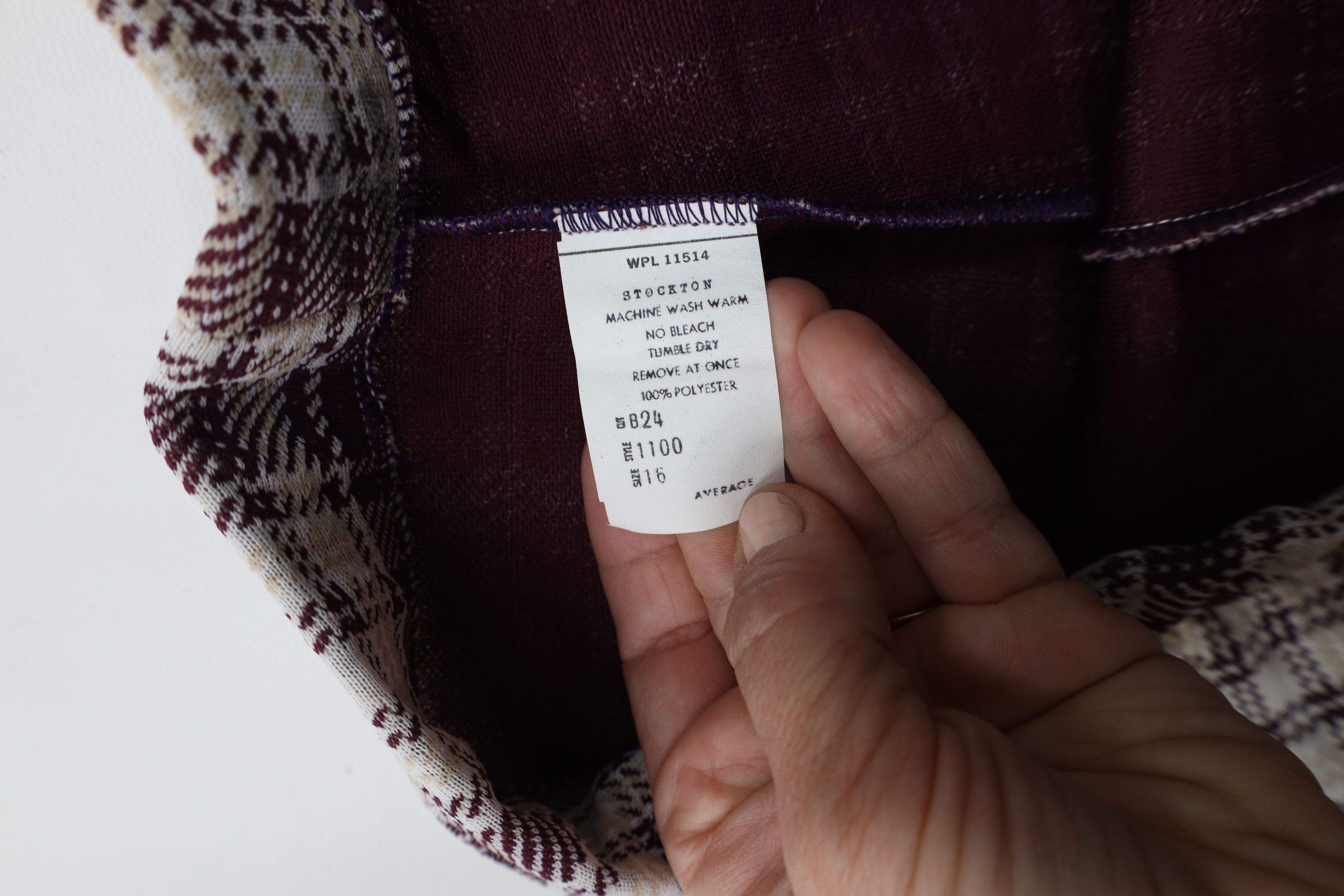 Vintage Deadstock Vintage 70s Streetwear Chino Pants Plaid USA Size 38" / US 16 / IT 52 - 5 Thumbnail