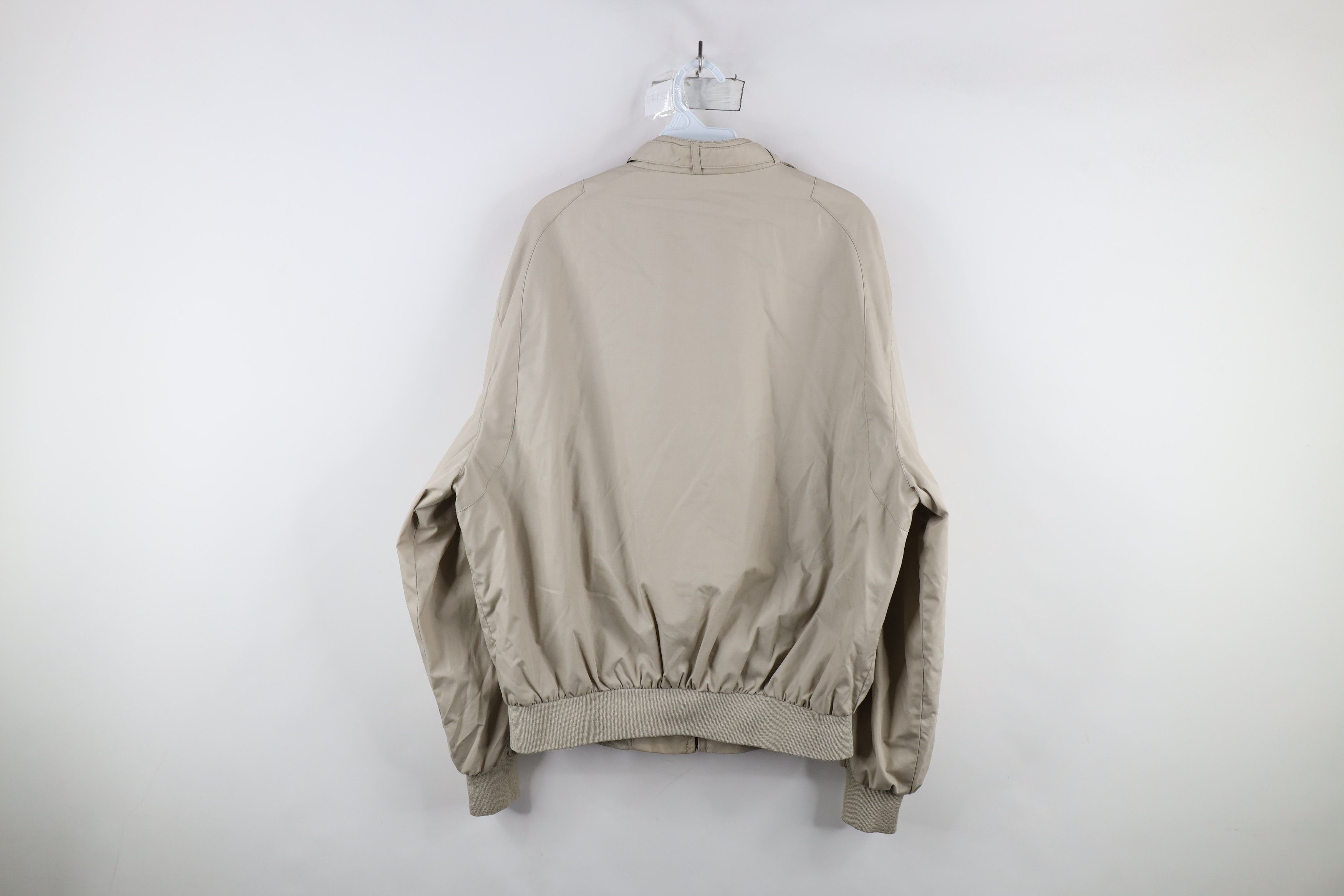 Vintage Vintage 80s 90s Streetwear Cafe Racer Bomber Jacket Beige Size US L / EU 52-54 / 3 - 15 Thumbnail