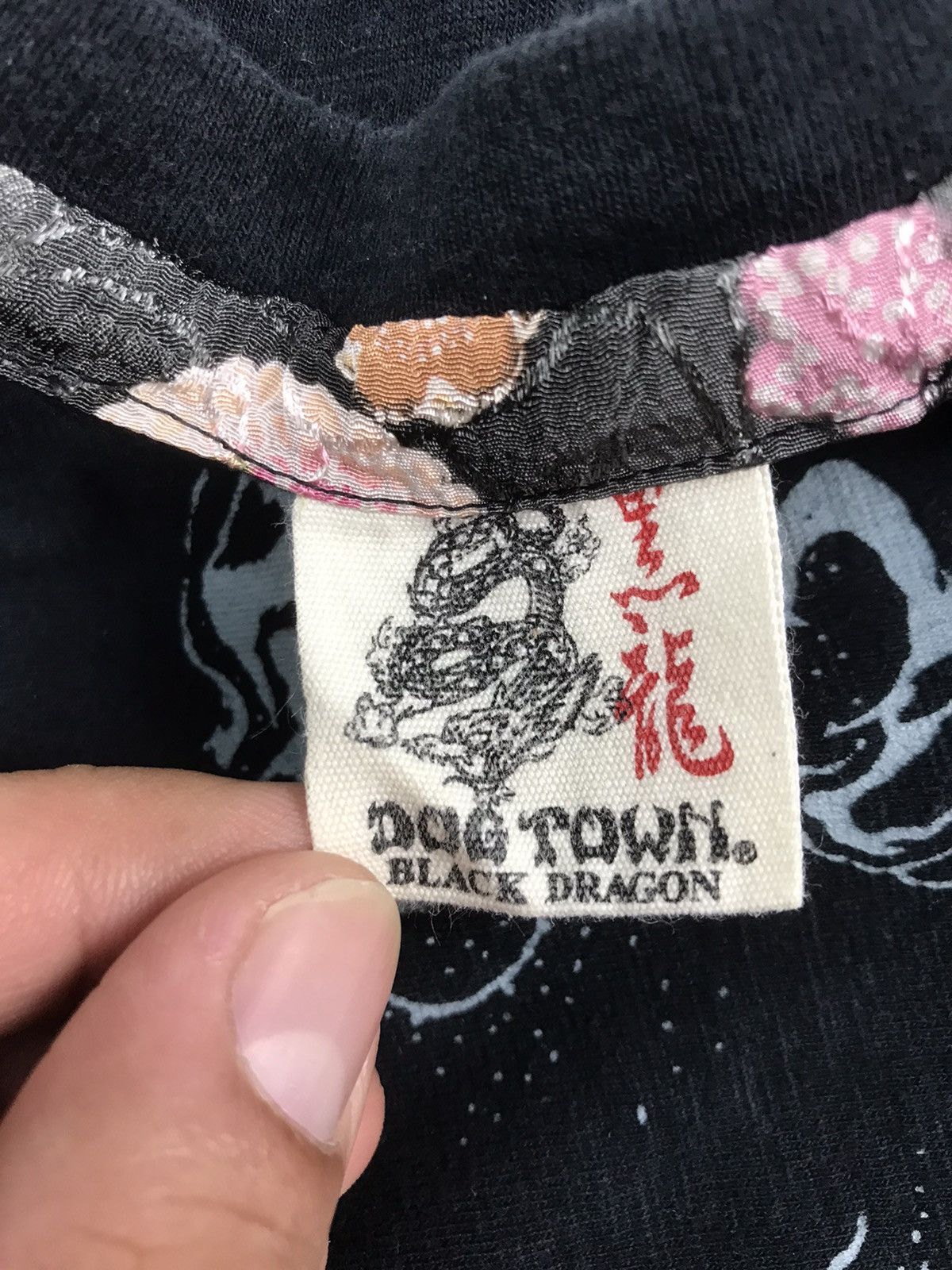 Dogtown Vintage Dog Town Black Dragon Sukajan Longsleeve Tee Size US XL / EU 56 / 4 - 8 Thumbnail
