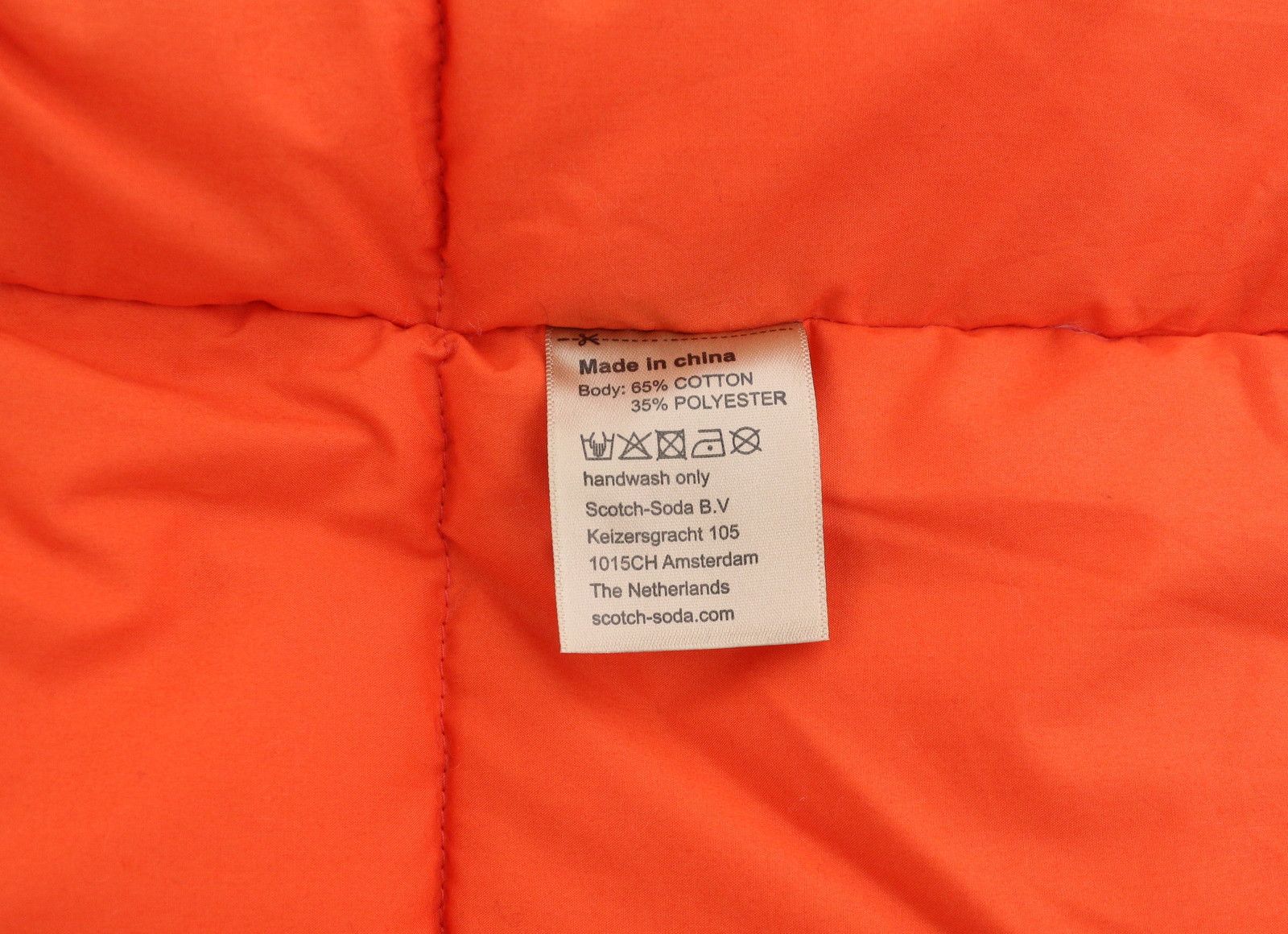 Scotch & Soda M Blue Heavy Padded Hooded Parka RRP381 88471 Size US M / EU 48-50 / 2 - 10 Thumbnail