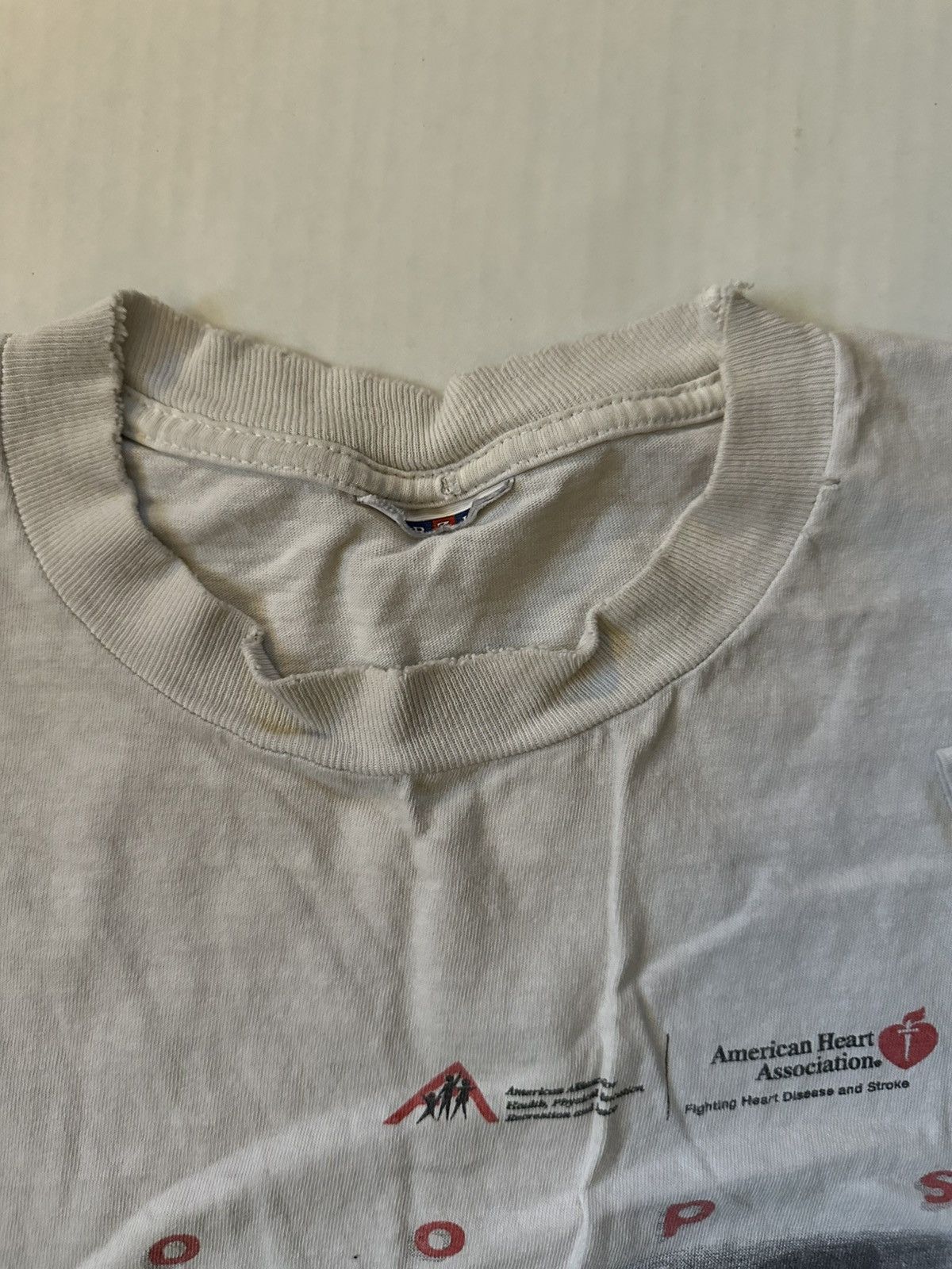 Jerzees × Vintage Older white shirt Size US XL / EU 56 / 4 - 3 Thumbnail