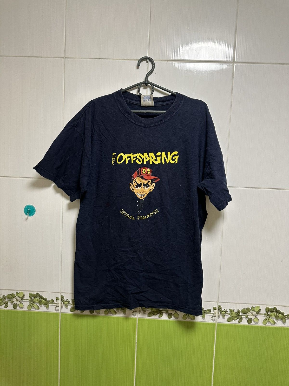 Vintage The Offspring T-Shirt Original Prankster 2001 European Tour Size US XL / EU 56 / 4 - 1 Thumbnail