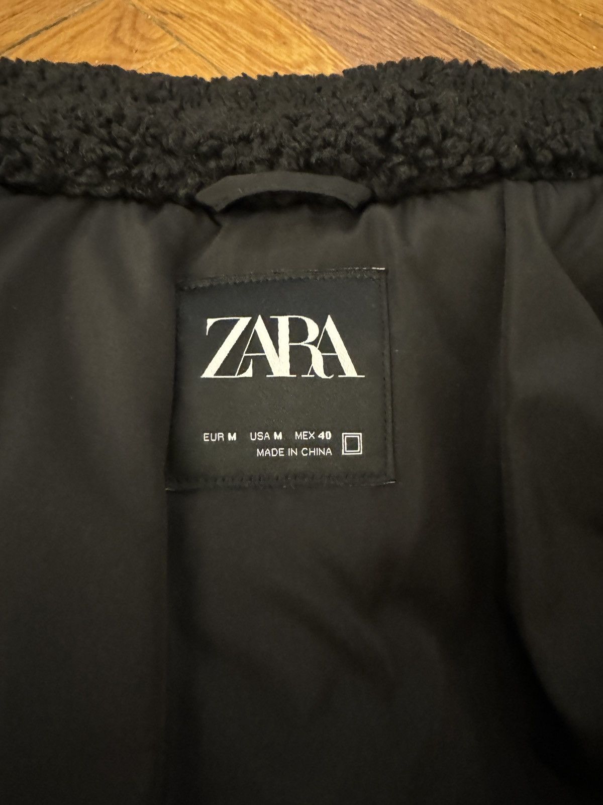 Zara Padded jacket with fur collar Size US M / EU 48-50 / 2 - 4 Thumbnail