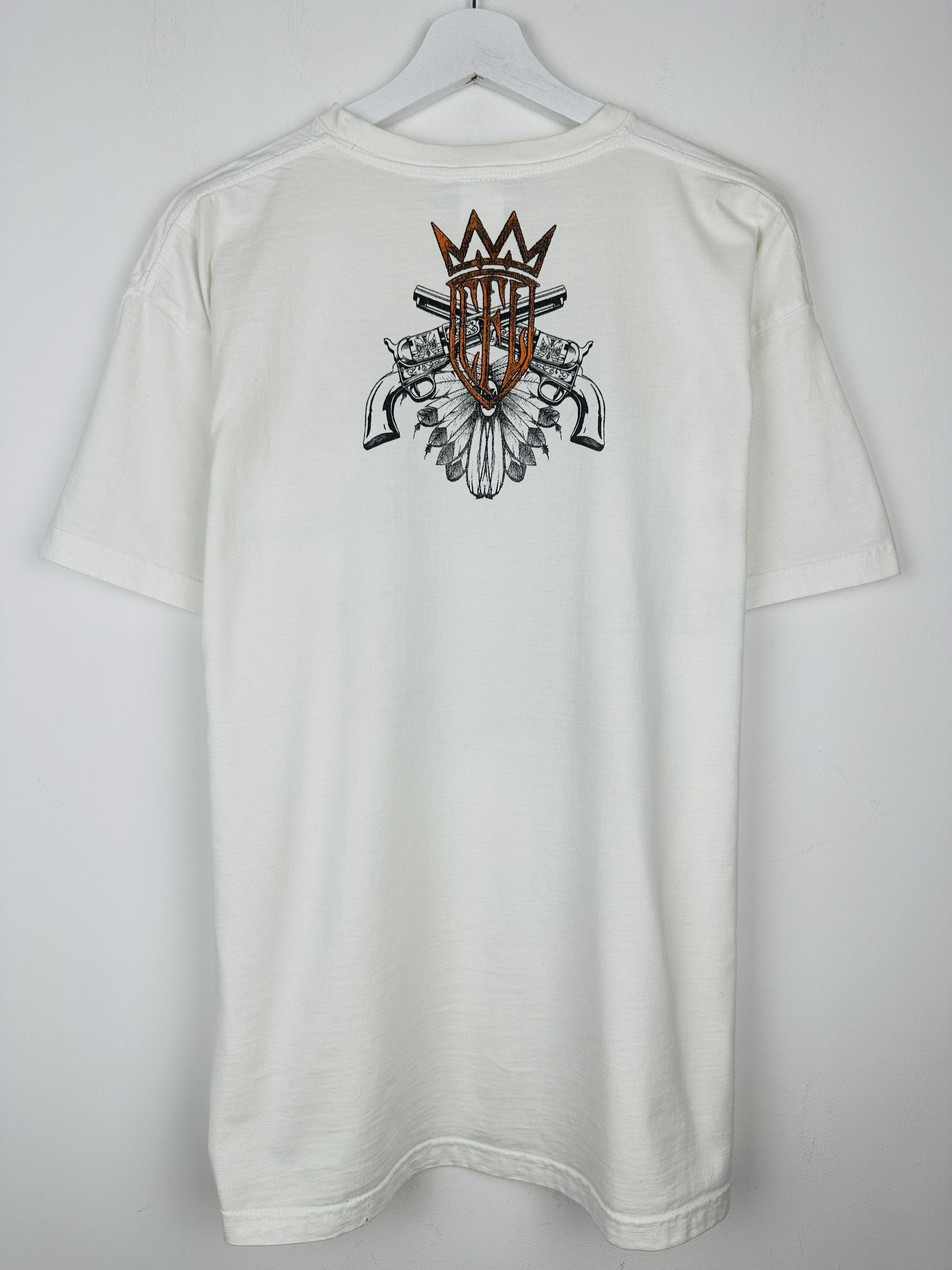 West Coast Choppers Vintage West Coast Choppers Skull Graphic T Shirt Tee Size US L / EU 52-54 / 3 - 2 Thumbnail