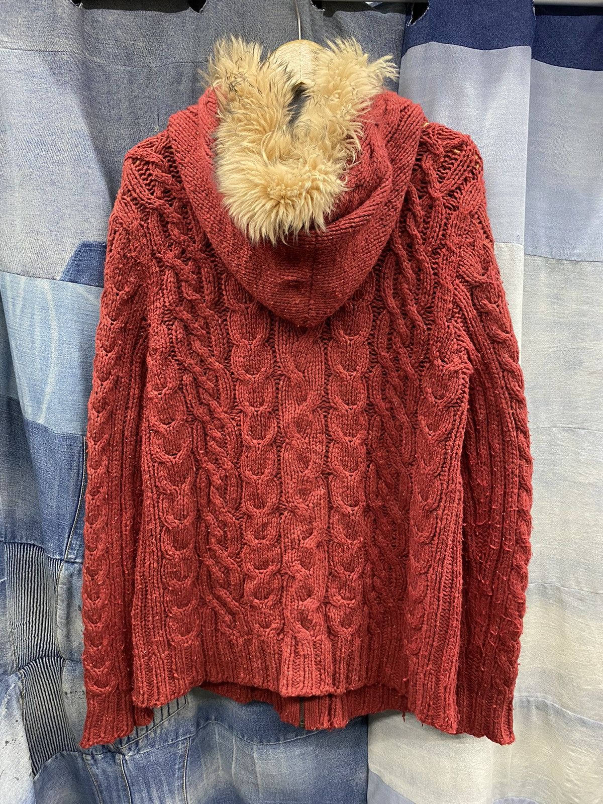 Hysteric Glamour × If Six Was Nine × Japanese Brand faux fur knitted hoodie eigenpost japan ifsixwasnine style Size US L / EU 52-54 / 3 - 2 Thumbnail