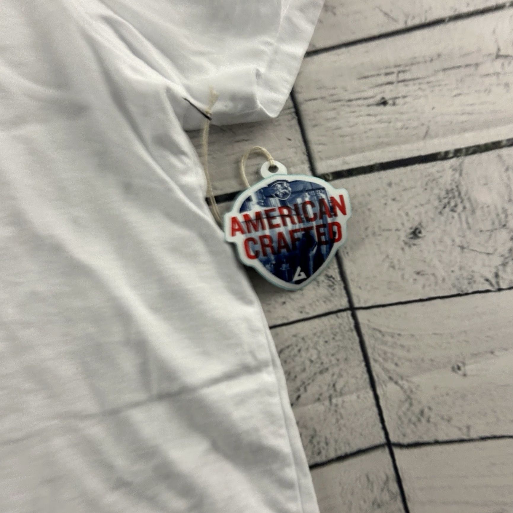 Vintage American Giant x Sam Adams Short Sleeve T Shirt Men XL White Size US XL / EU 56 / 4 - 2 Thumbnail