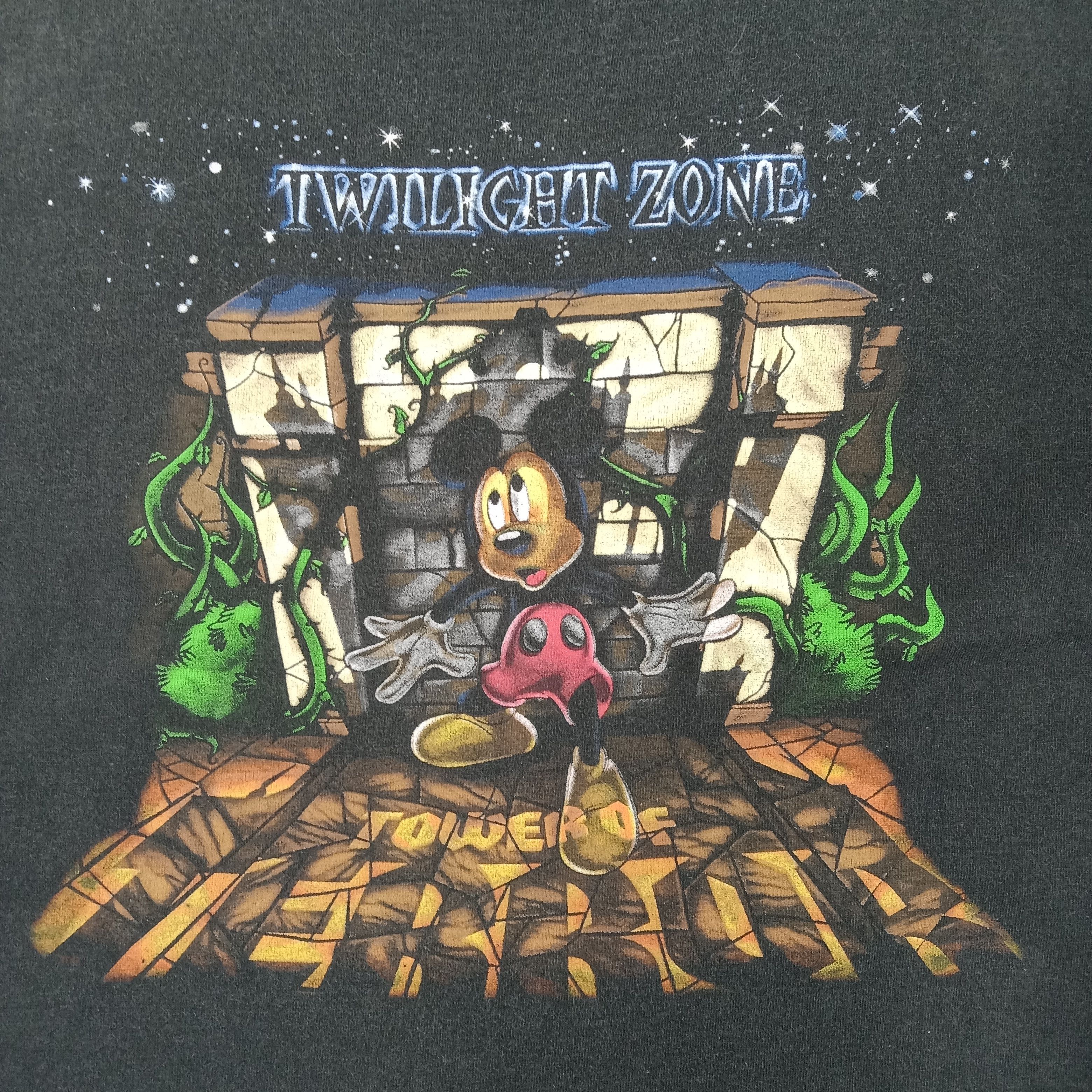 Disney × Mickey Mouse × Vintage Disney Tower of Terror Mickey Mouse Kids T-shirt Size US M / EU 48-50 / 2 - 2 Thumbnail