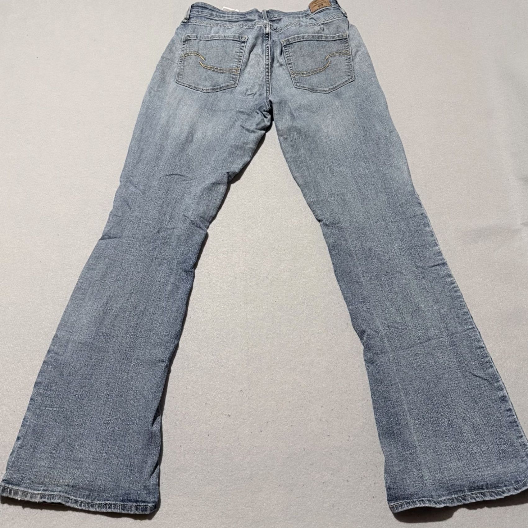 Levi's Levi's Signature by Levi Strauss Jeans Women Blue Distressed Mid-Rise Bootcut 6 Jeans Size 28" / US 6 / IT 42 - 2 Thumbnail
