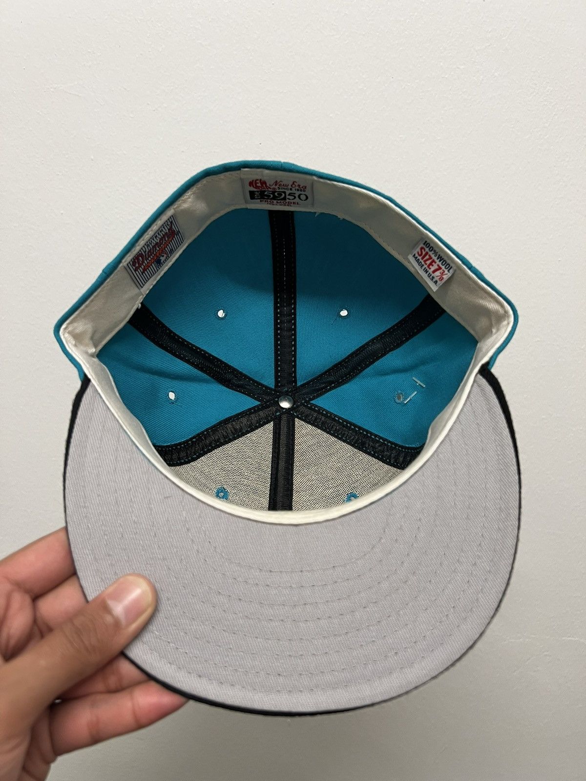 MLB × New Era 59Fifty Florida Marlins Diamond Collection Size ONE SIZE - 4 Thumbnail