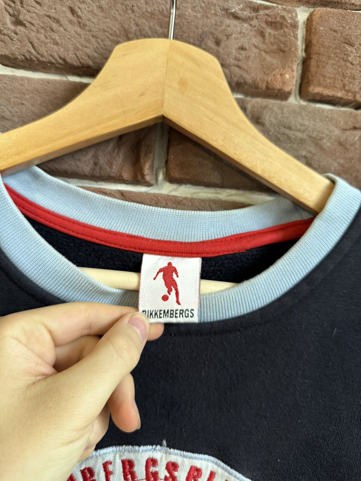 Dirk Bikkembergs Dirk Bikkembergs Logo Hype Sweatshirt Crewneck M Soccer Y2K Size US M / EU 48-50 / 2 - 7 Thumbnail