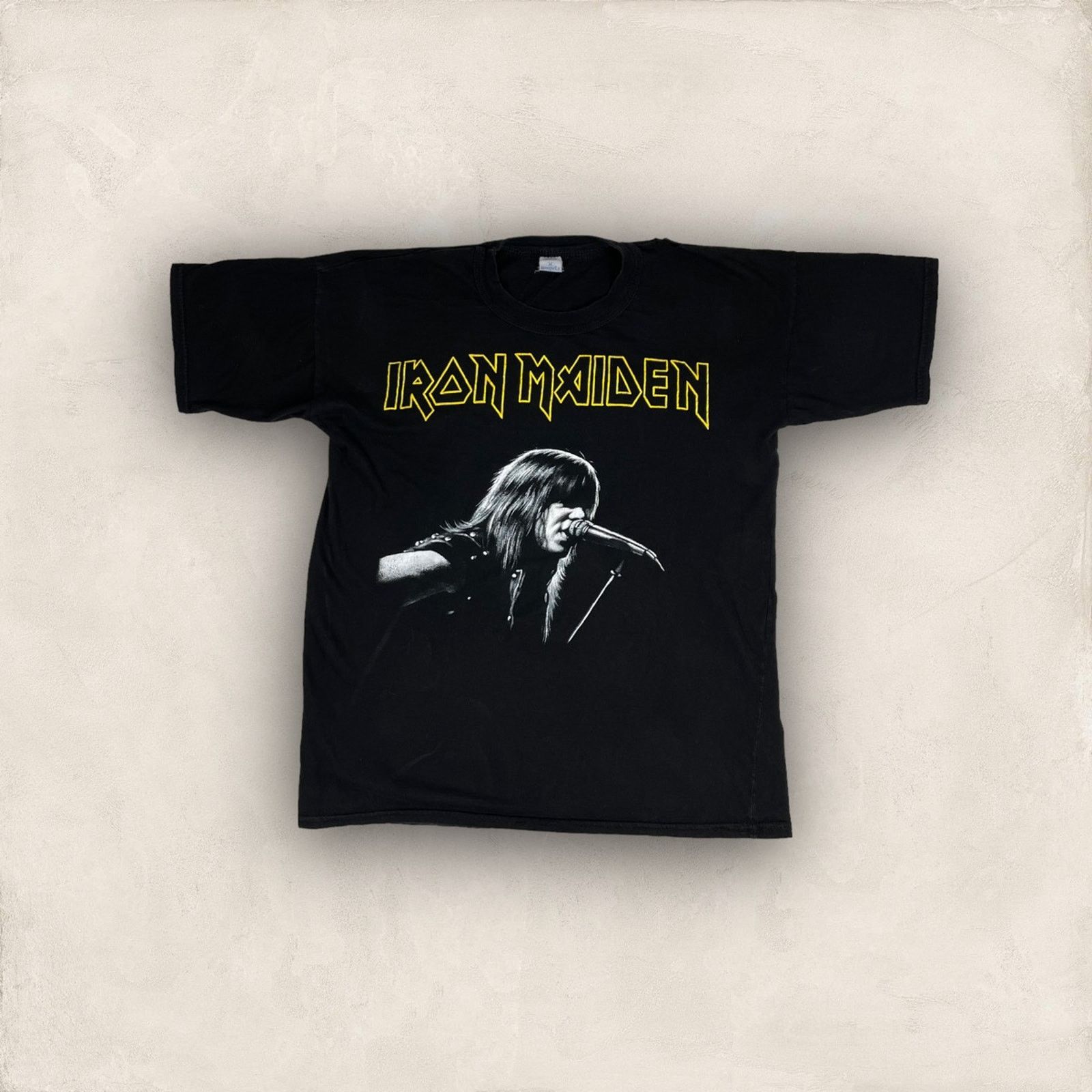 Band Tees × Iron Maiden Vintage Iron Maiden T-shirt Size US L / EU 52-54 / 3 - 1 Thumbnail