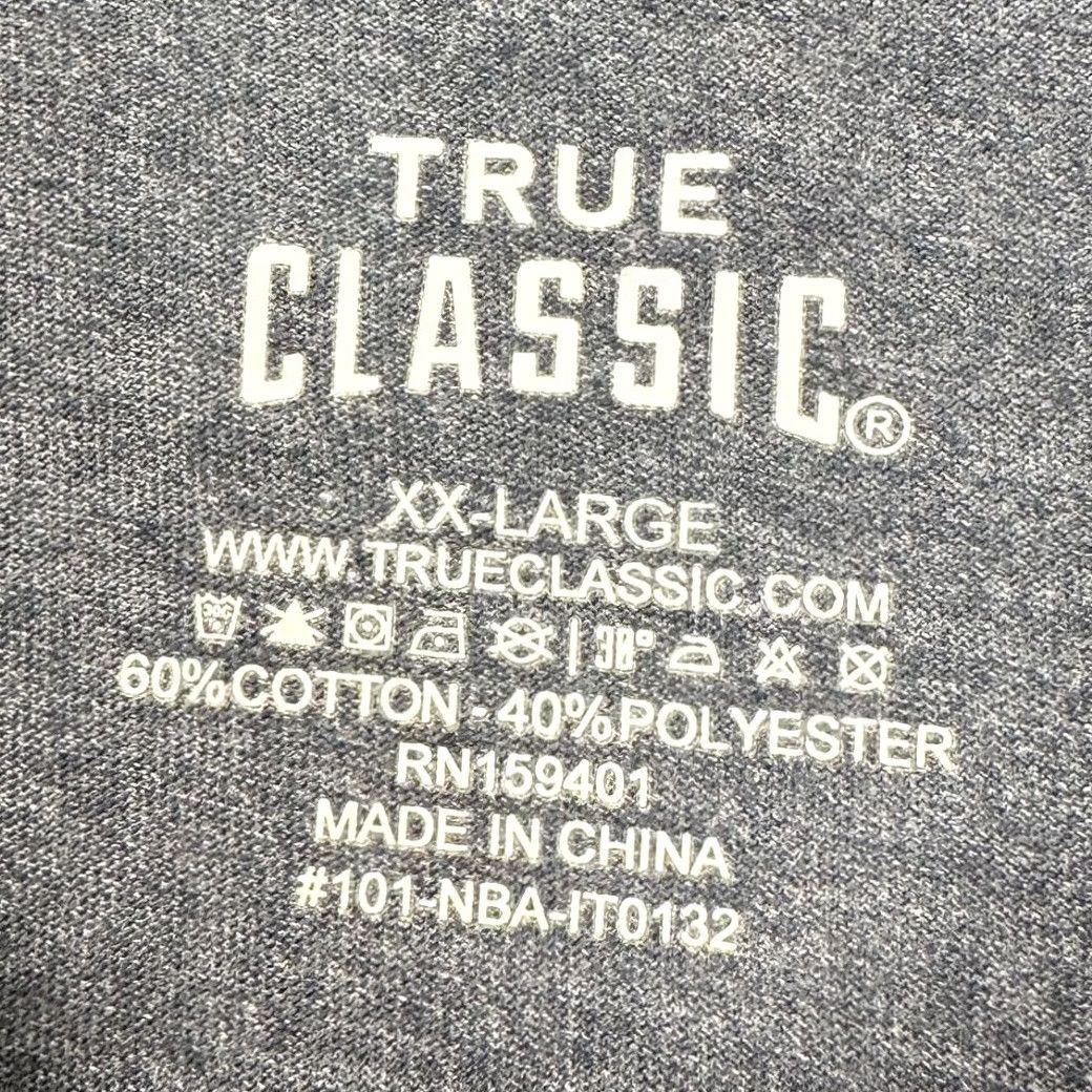 Vintage True Classic Polo Shirt Mens 2XL Navy Blue Short Sleeve Polo Shirt Rugby Casual Outdoor Comfort Lightweight Cotton Polyester Breathable Collared Shirt Size US XXL / EU 58 / 5 - 4 Thumbnail