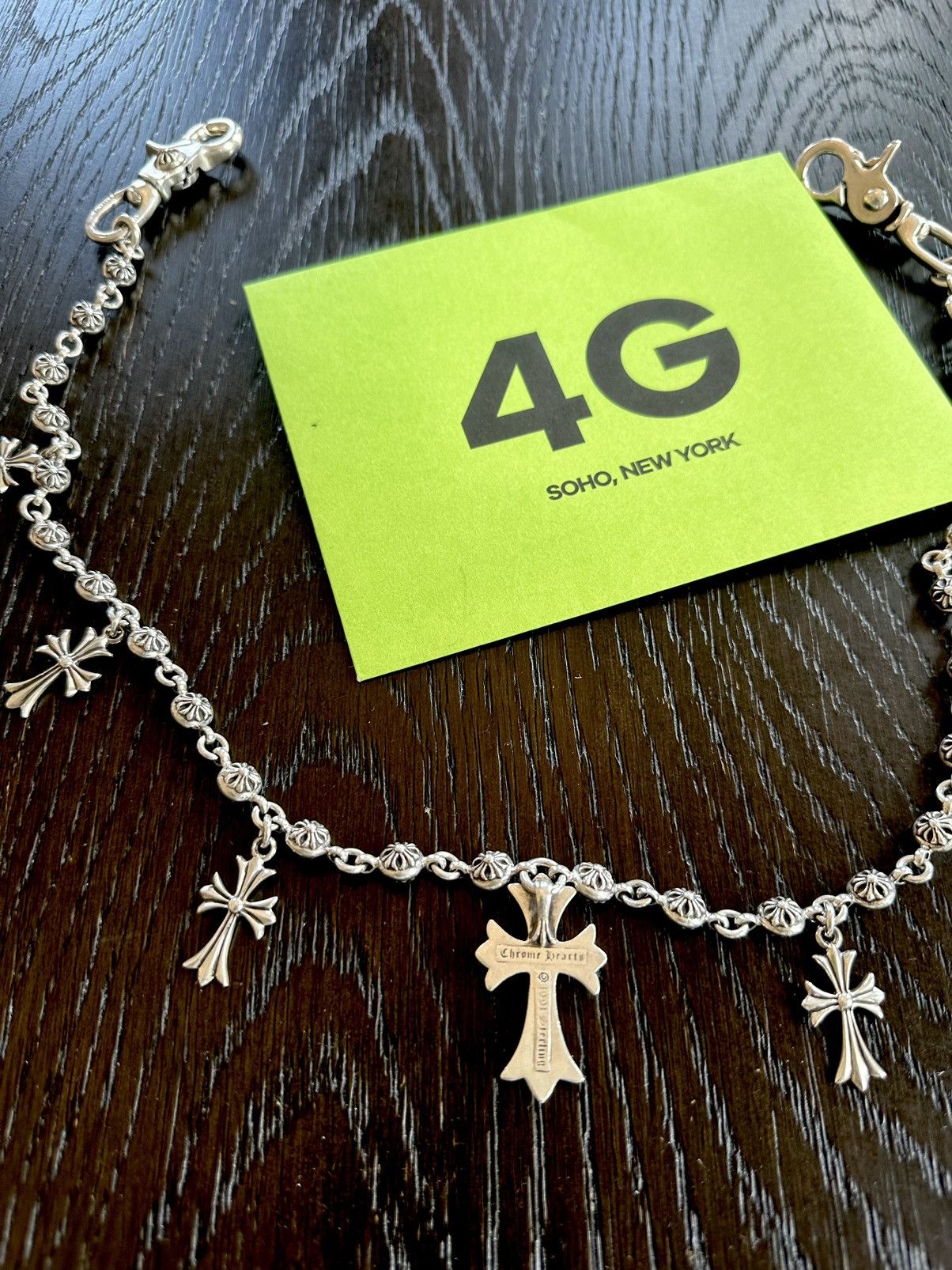 Chrome Hearts CHROME HEARTS FINAL BOSS FULLY LOADED WALLET CHAIN CROSS Size ONE SIZE - 5 Thumbnail