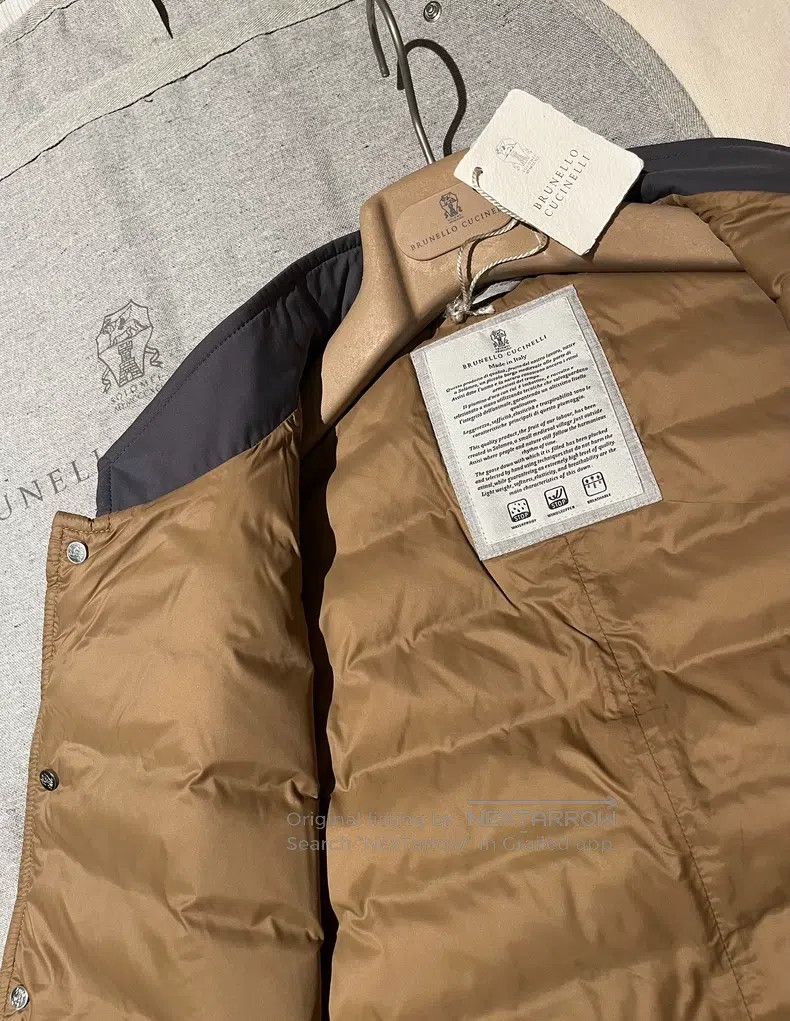 Brunello Cucinelli Brunello Cucinelli Men's Down Jacket Size US M / EU 48-50 / 2 - 3 Thumbnail