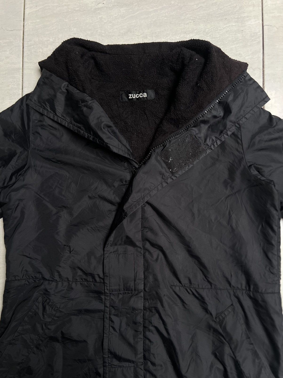 Zucca ZUCCA Issey Miyake Black Coat Jacket Size US L / EU 52-54 / 3 - 3 Thumbnail