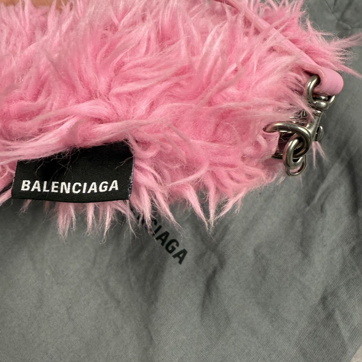 Balenciaga Extreme Rare Balenciaga Faux Heart Mini Pink Crossbody Bag Size ONE SIZE - 10 Thumbnail