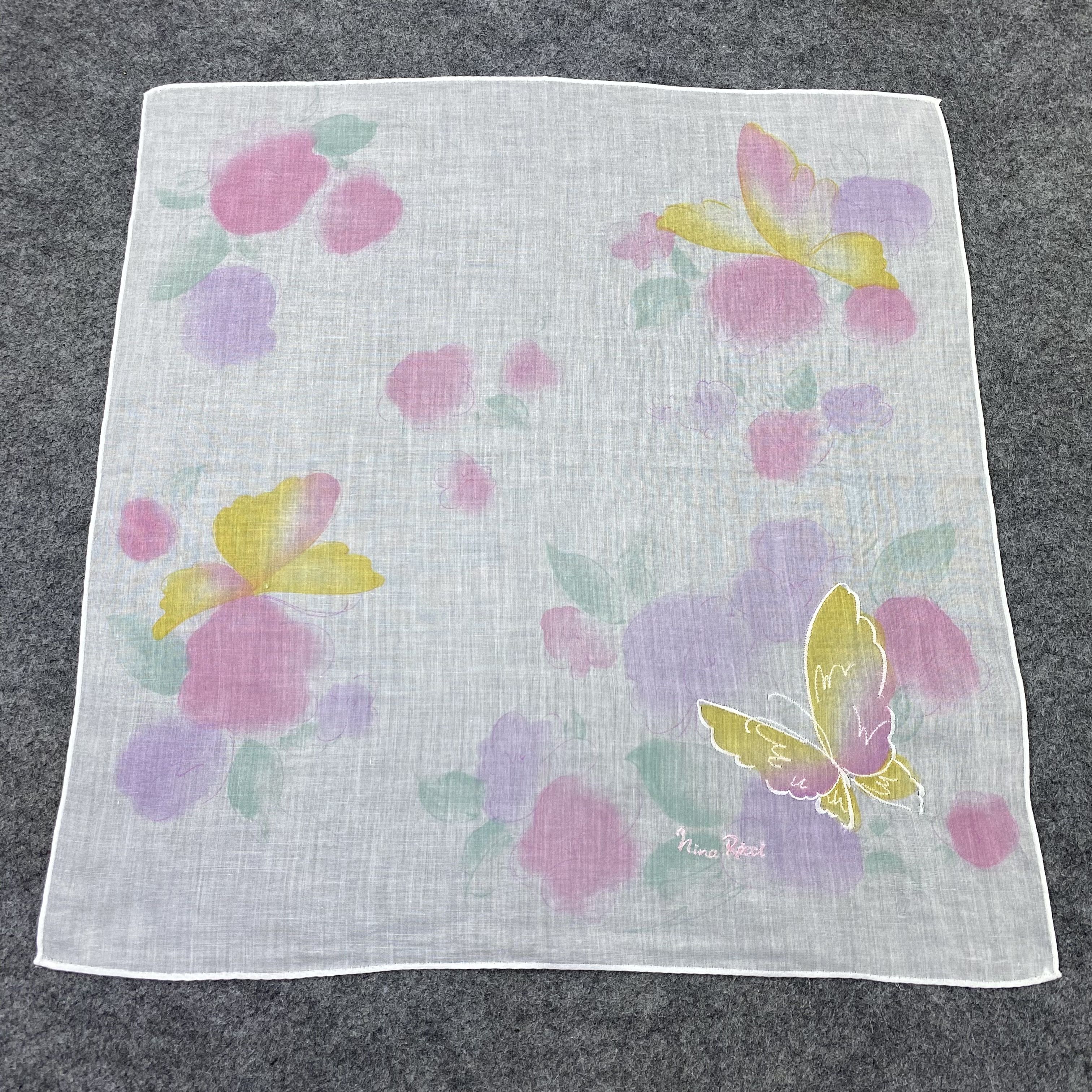 Nina Ricci Nina Ricci Handkerchief / Bandana / Neckerchief-B1543 Size ONE SIZE - 3 Thumbnail
