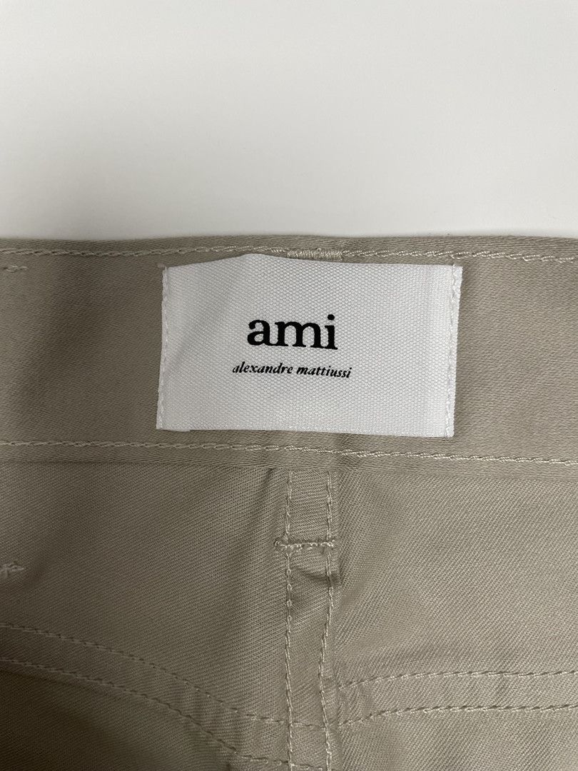 AMI AMI Mens Straight Fit Trousers Size US 30 / EU 46 - 4 Thumbnail