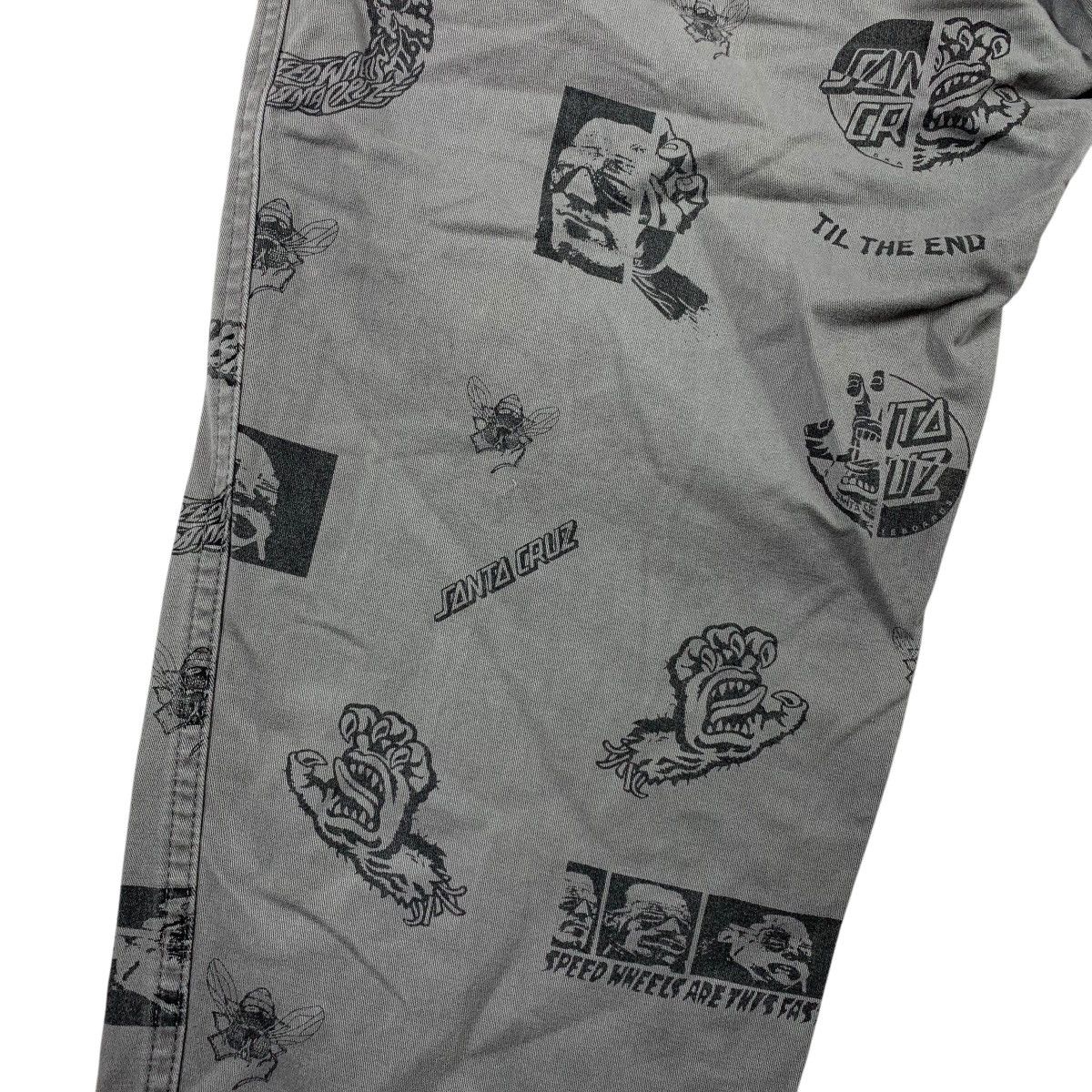 Santa Cruz Skateboards SANTA CRUZ skateboard full print pants Size US 30 / EU 46 - 16 Thumbnail