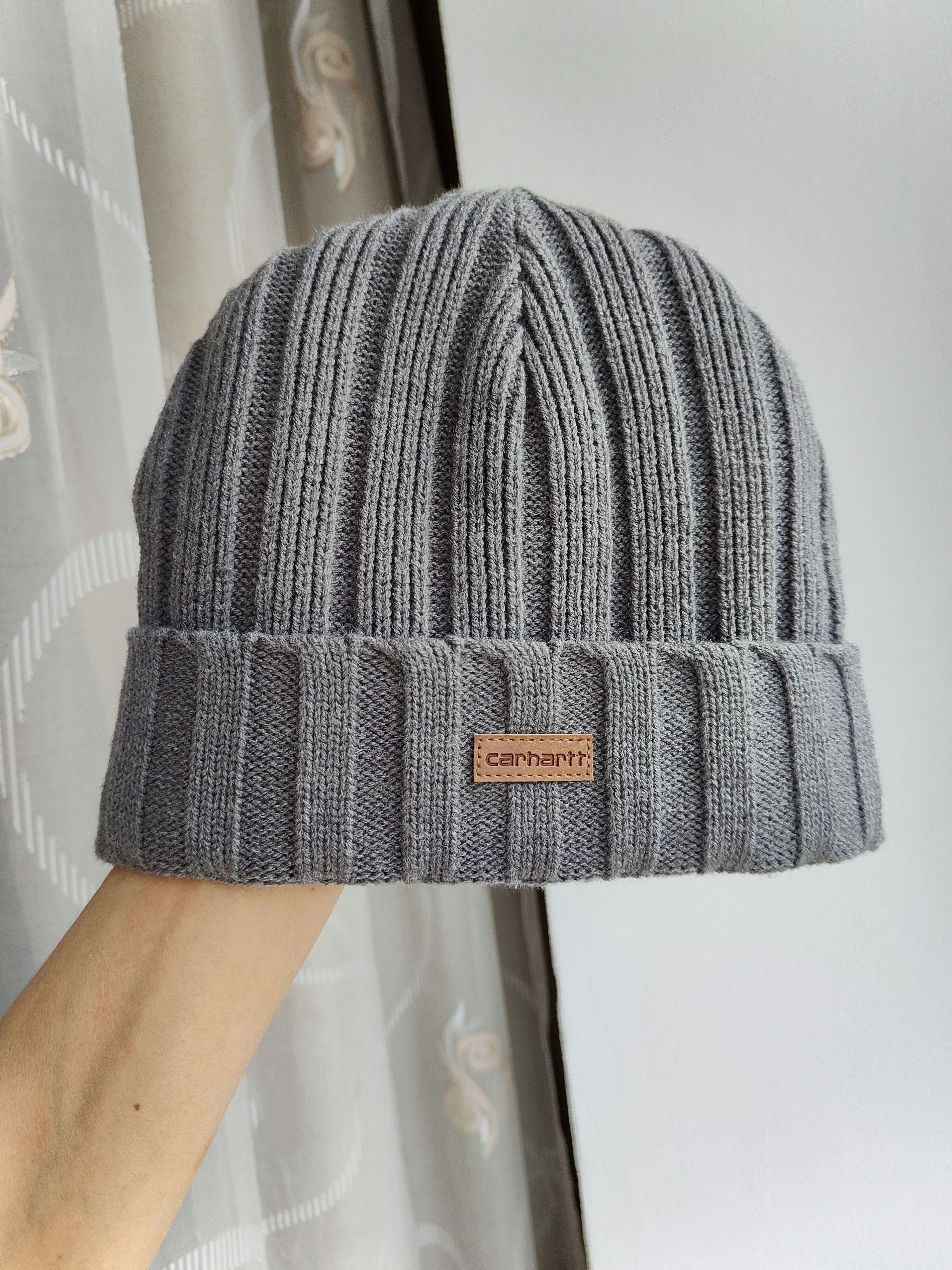 Carhartt Carhartt beanie knitted hat fleece lining inside Size ONE SIZE - 6 Thumbnail
