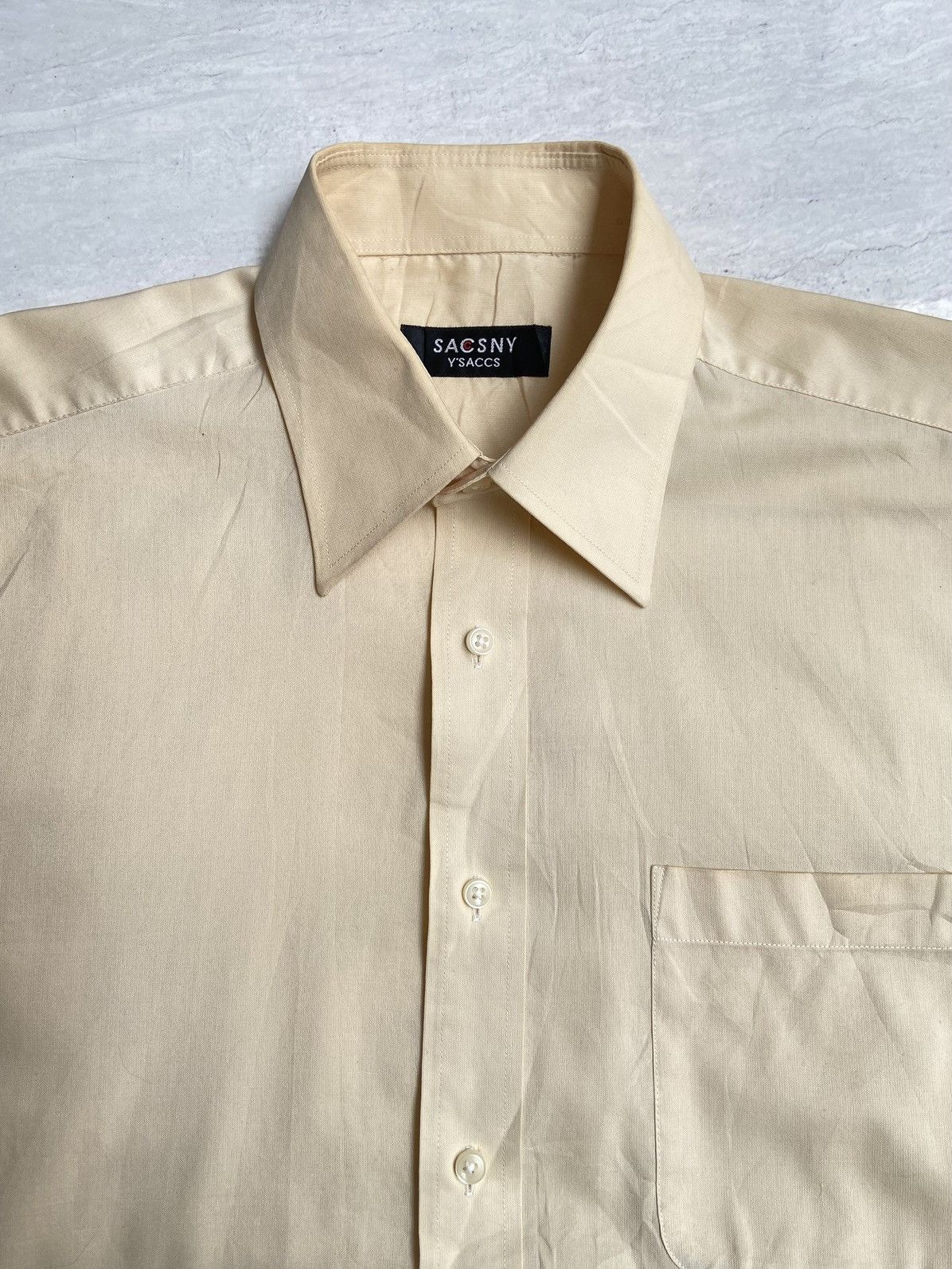Designer × Japanese Brand × Yohji Yamamoto SACSNY Y’SACCS Shirt Size US M / EU 48-50 / 2 - 4 Thumbnail