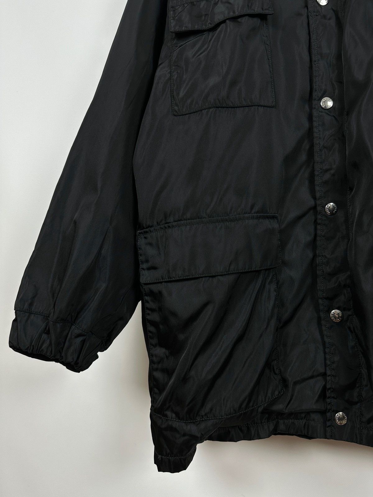 Prada Vintage Prada Nylon / Leather Jacket Coat + Lining Size US XL / EU 56 / 4 - 7 Thumbnail