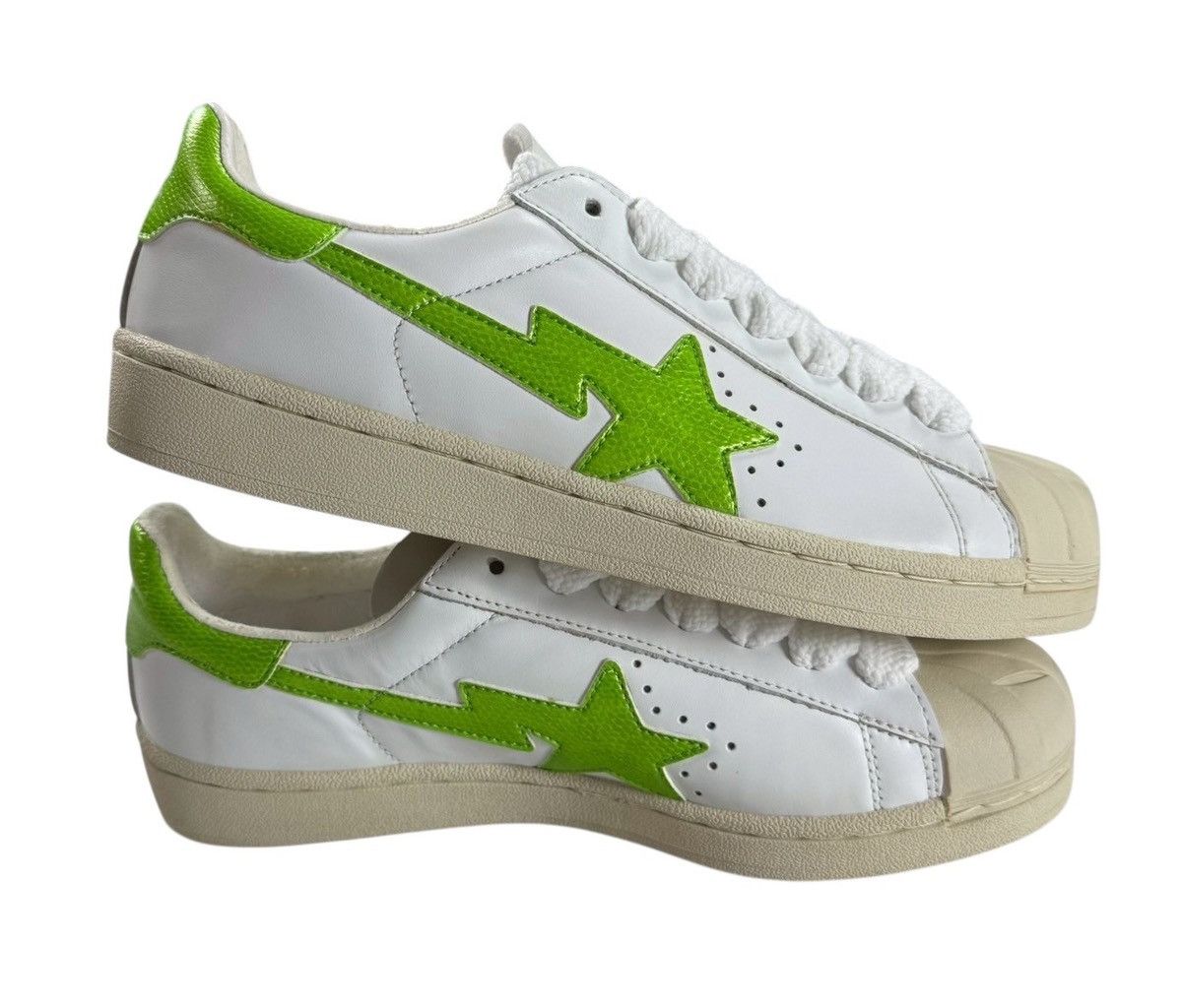 Bape BAPE Skull Sta White/Green snake Size US 9 / EU 42 - 4 Thumbnail