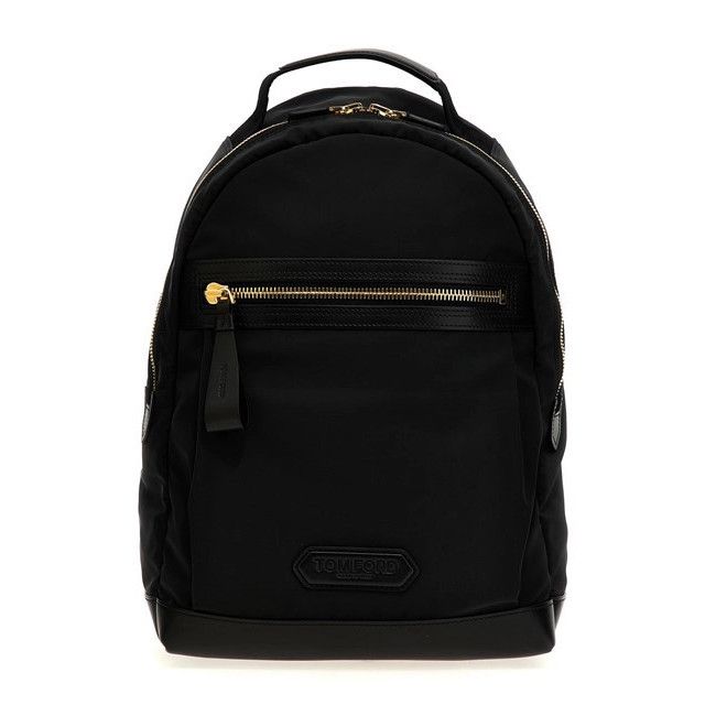 Tom Ford TOM FORD Black Nylon/Leather Backpack New And Authentic Size ONE SIZE - 1 Thumbnail