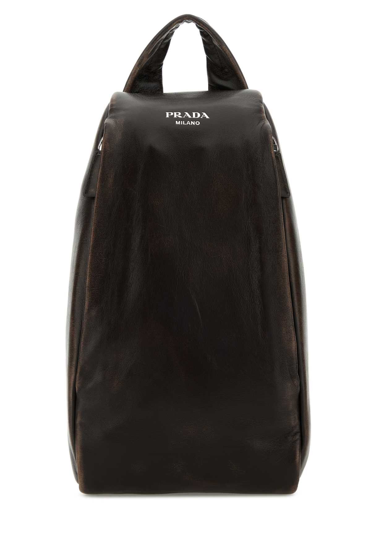 バッグ PRADA 1999SS archive LEATHER BODY BAG Spring Summer 1999 Prada Leather Tote Bag – Alex Maxamenko