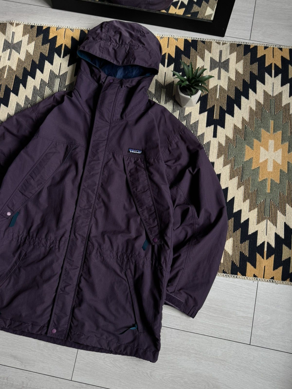 Patagonia Vintage Patagonia Windbreaker Parka Jacket Size US M / EU 48-50 / 2 - 3 Thumbnail
