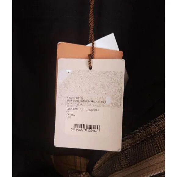 Nanushka Nanushka Check Trousers Size 46 US 30 S Mens Beige $645 Size US 30 / EU 46 - 10 Thumbnail