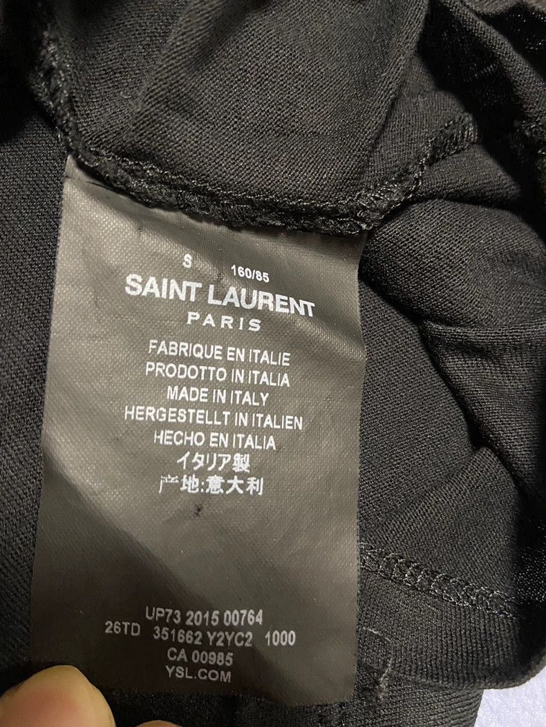 Saint Laurent Paris Saint laurent paris Bloody Teeth T-Shirt 2506-Nextarrow Size US S / EU 44-46 / 1 - 3 Thumbnail