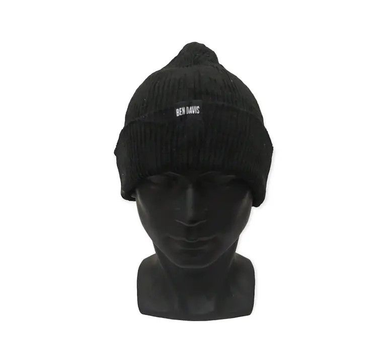 image of Ben Davis Plain Beanie Hat, Men's