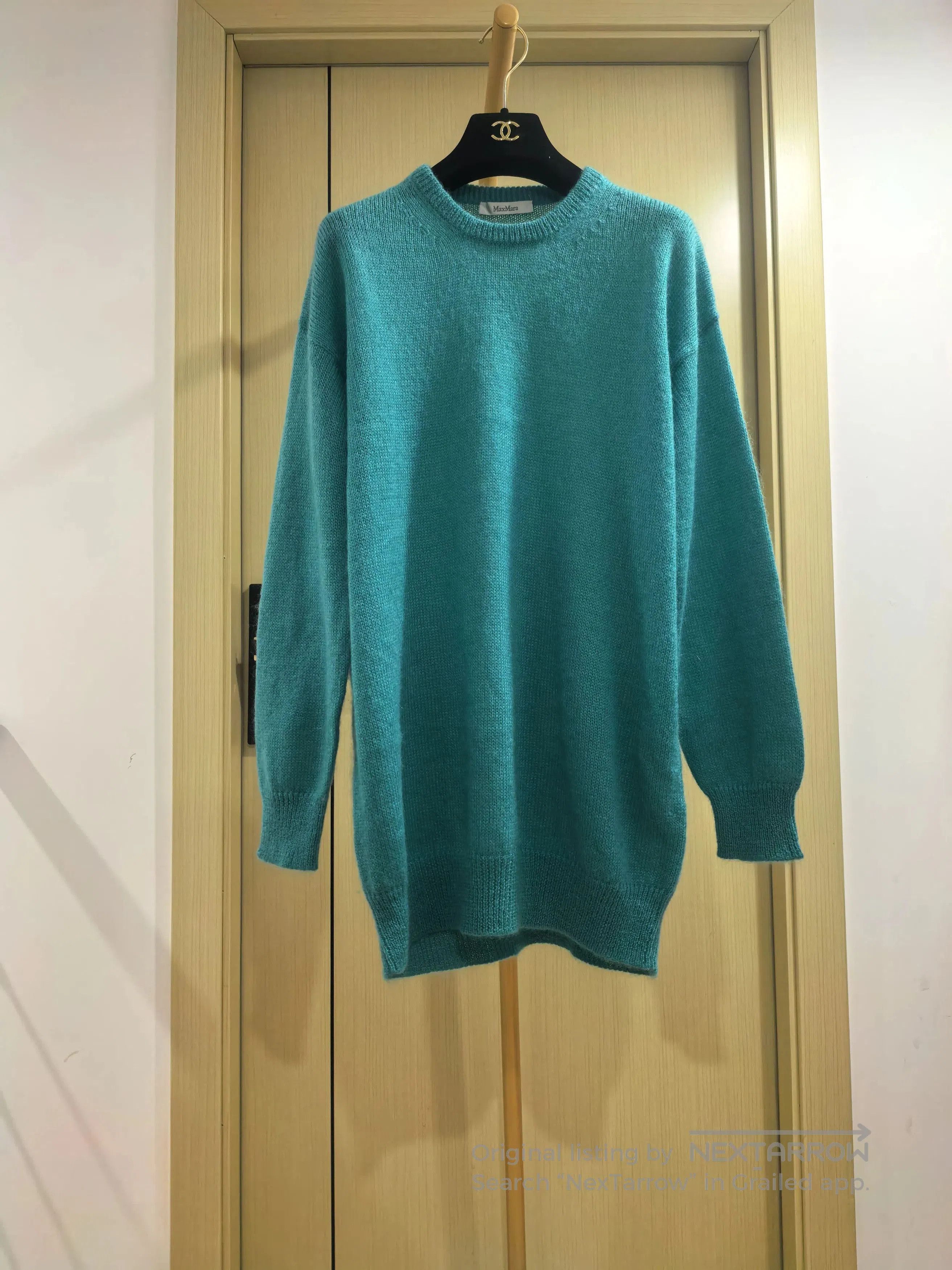 Max Mara MaxMara Wool Mohair Knit Sweater. Size XS / US 0-2 / IT 36-38 - 1 Thumbnail
