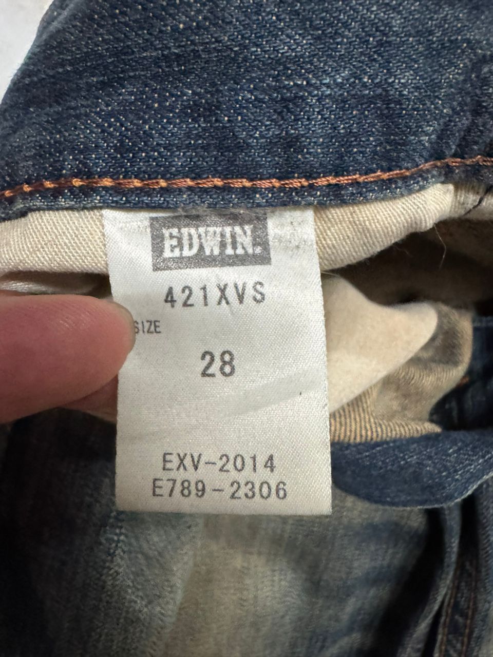 Edwin 💥Flare💥Vintage Edwin XV Insane Rusty Mudwash Bootcut Jeans Size US 29 - 11 Thumbnail