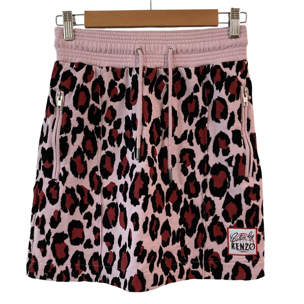 Kenzo Kenzo Kenzo Leopard Cotton Skirt Cotton Skirts DUTY FREE for USA Size ONE SIZE - 1 Thumbnail