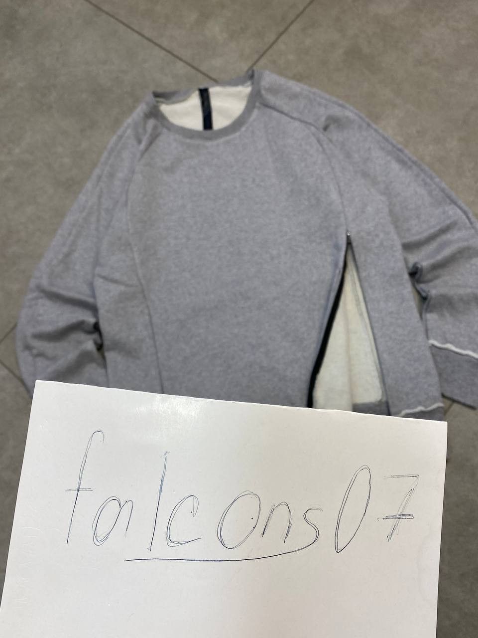 junhashimoto WJK Jun Hashimoto Side Ziper Distressed Finish Sweatshirt Size US L / EU 52-54 / 3 - 2 Thumbnail