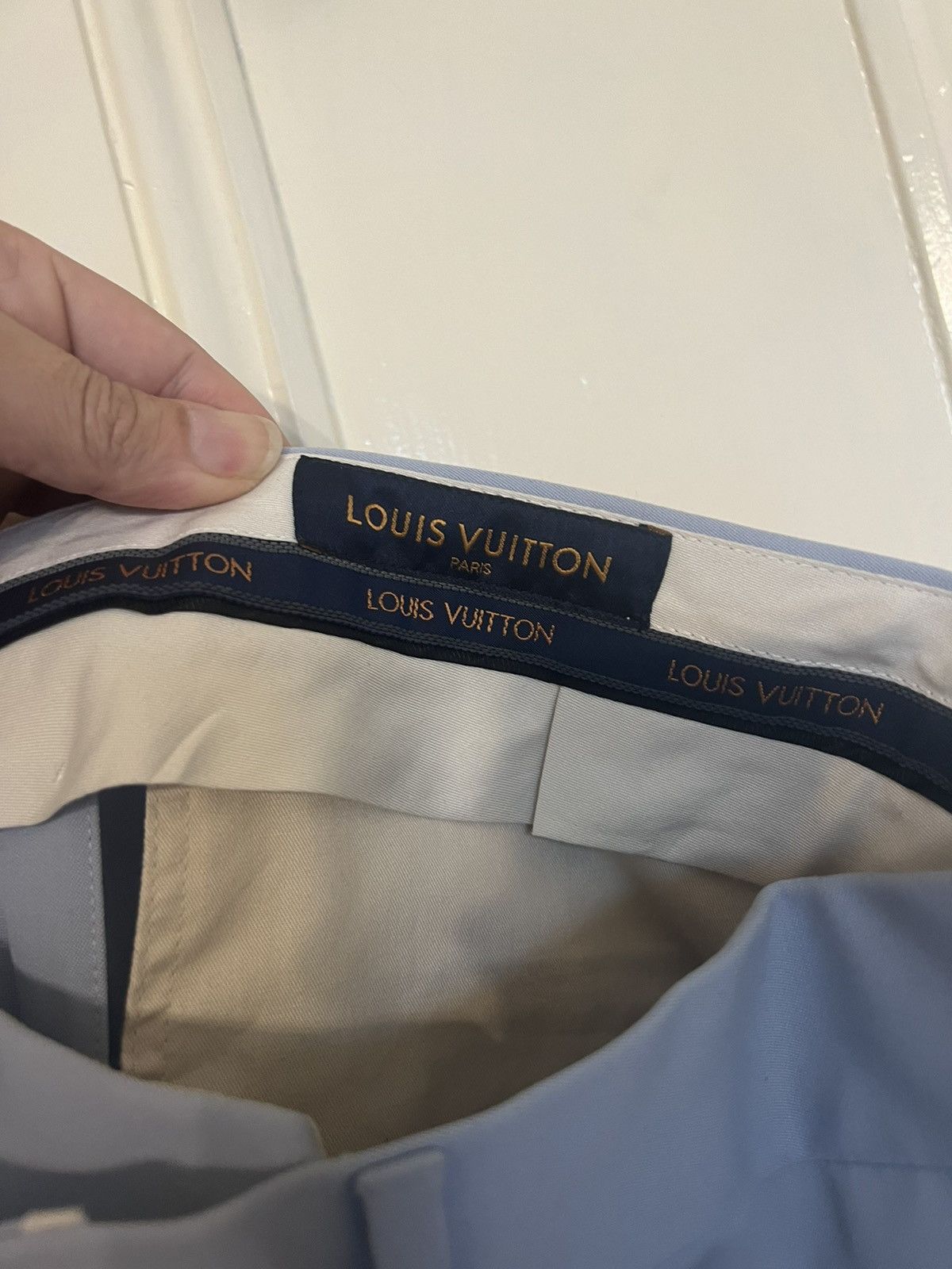 Louis Vuitton Louis Vuitton Cigaret Trousers Size 50R - 4 Thumbnail
