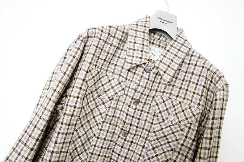 Dries Van Noten Dries van noten Wool checked jacket 2502-Nextarrow Size US M / EU 48-50 / 2 - 2 Thumbnail