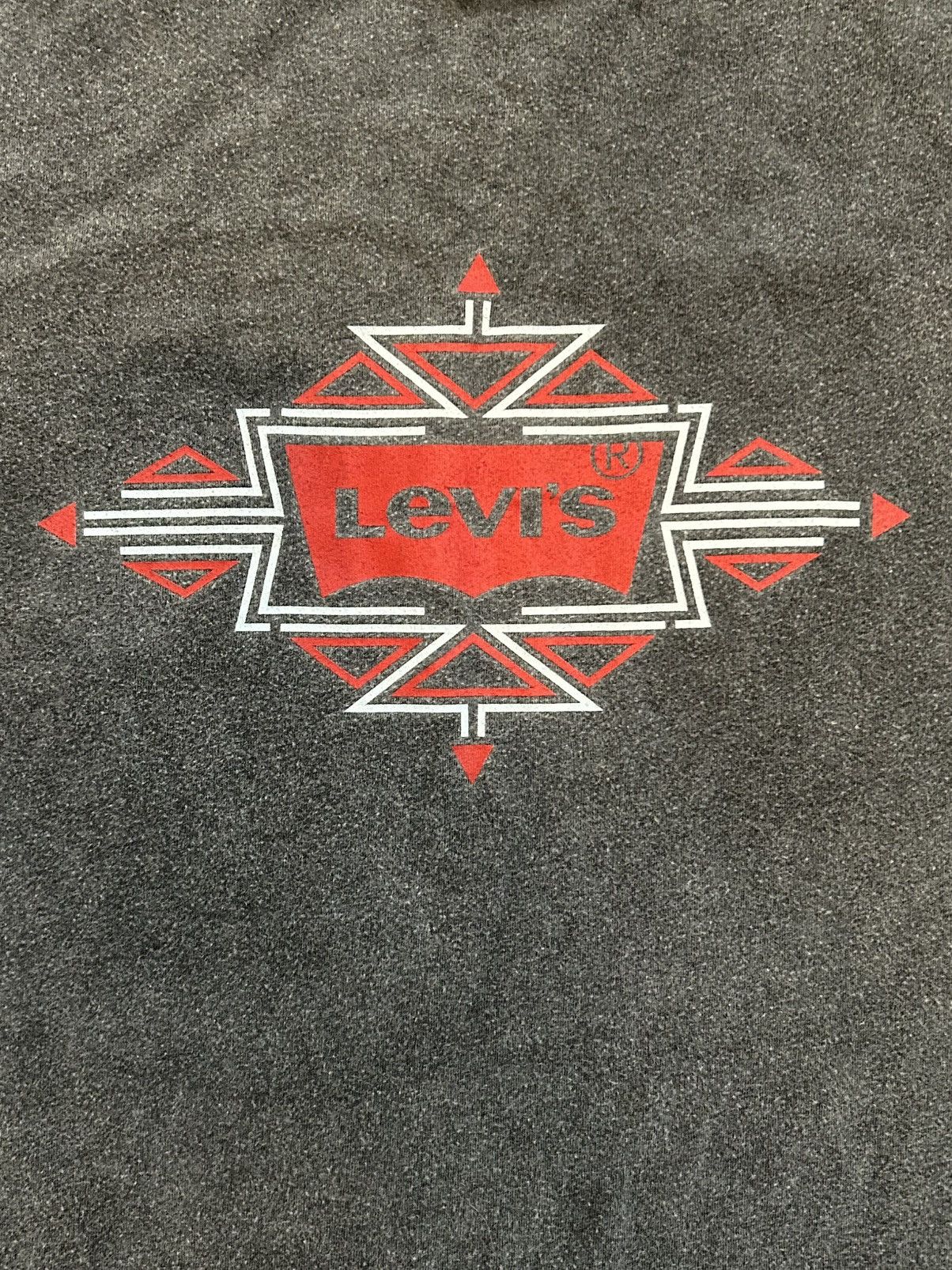 Levi's Faded distressed Levi T-shirt Size US L / EU 52-54 / 3 - 3 Thumbnail