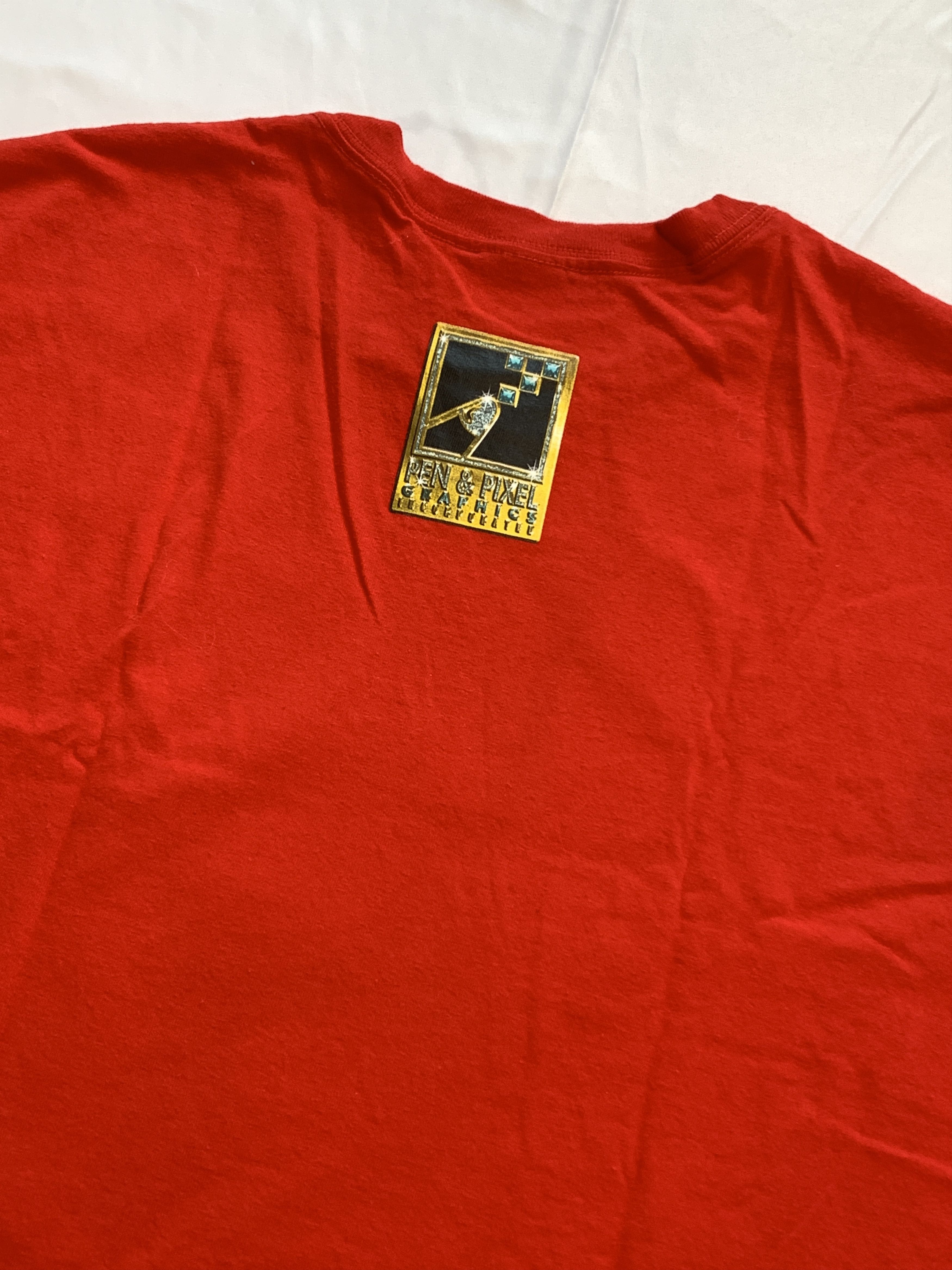 Drake OVO X Pen & Pixel Diamonds T-shirt Red Size US L / EU 52-54 / 3 - 4 Thumbnail