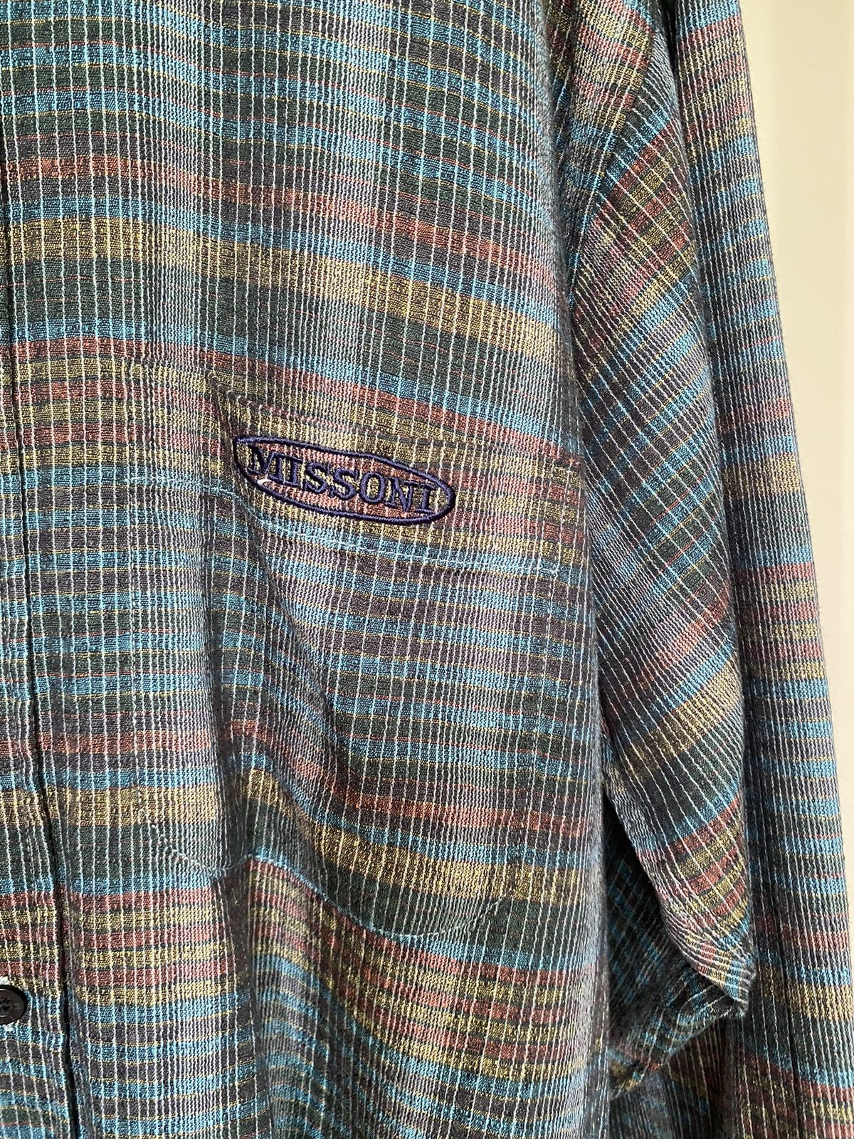 Missoni Missoni multicolor plaid shirt Size US M / EU 48-50 / 2 - 3 Thumbnail