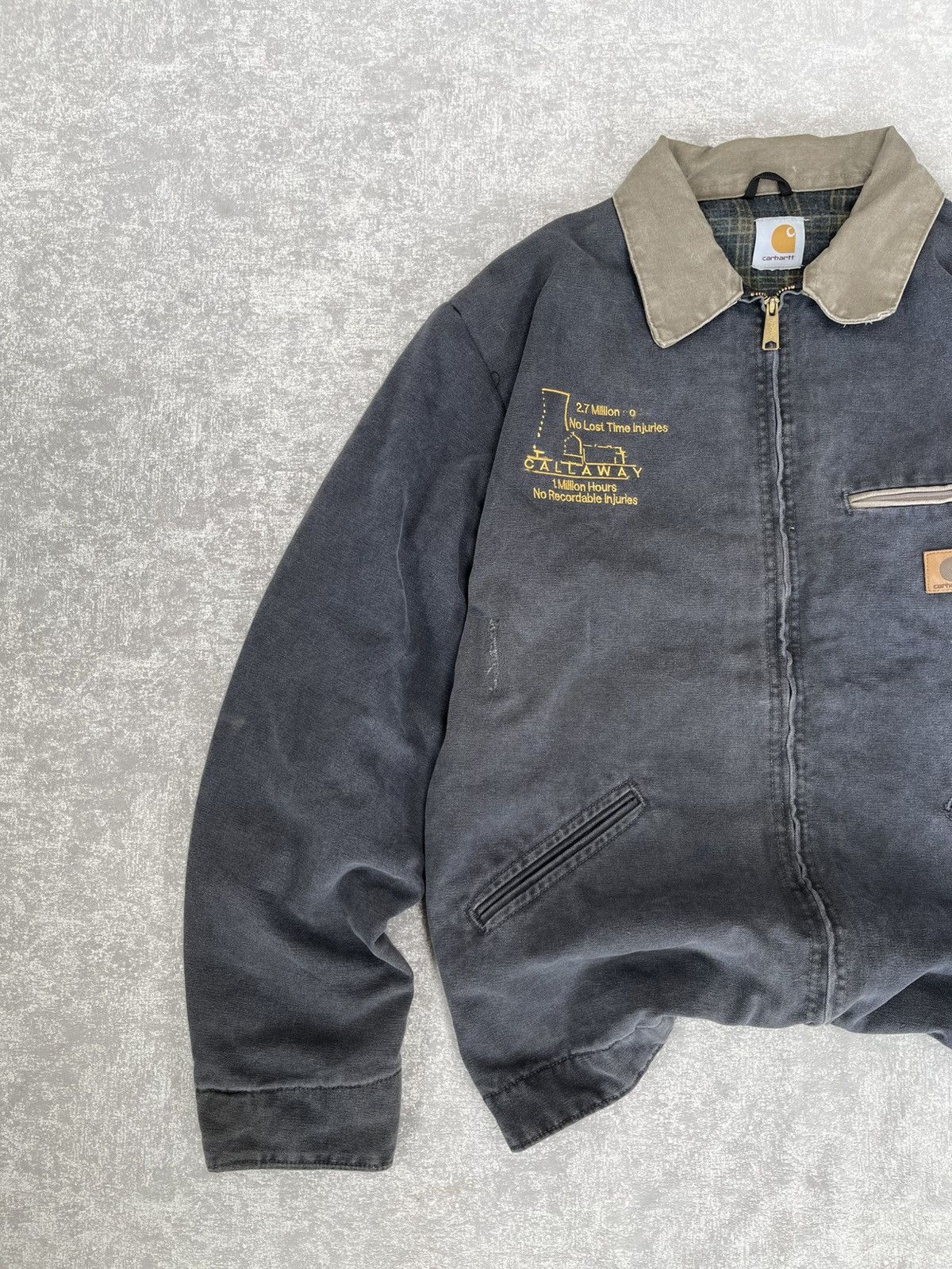Carhartt Vintage Carhartt Detroid Jacket Gray Size US XL / EU 56 / 4 - 7 Thumbnail
