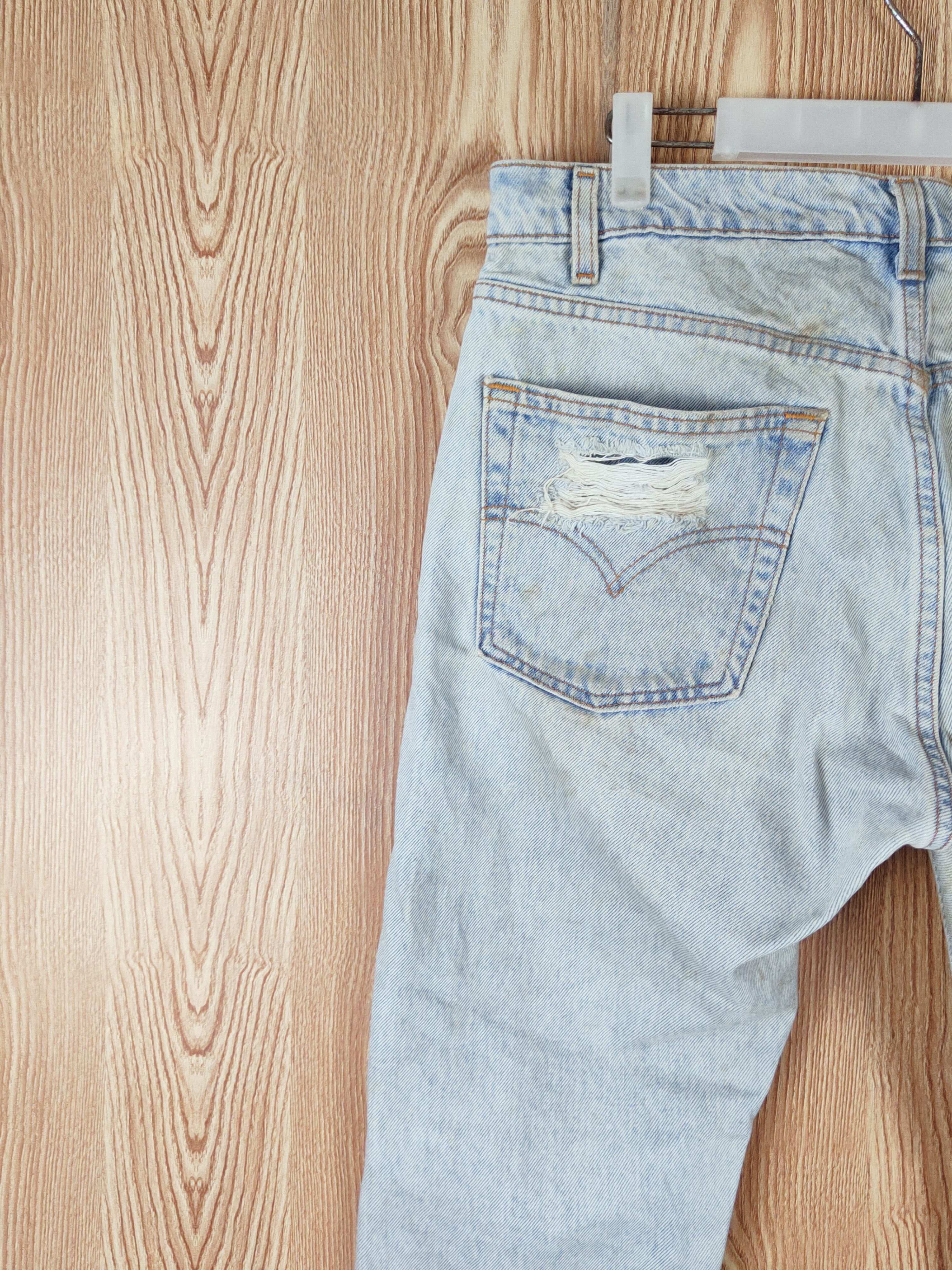 Levi's × Vintage Levi's Blue Distressed Ripped Jeans (Vintage Stuff) Size US 34 / EU 50 - 8 Thumbnail