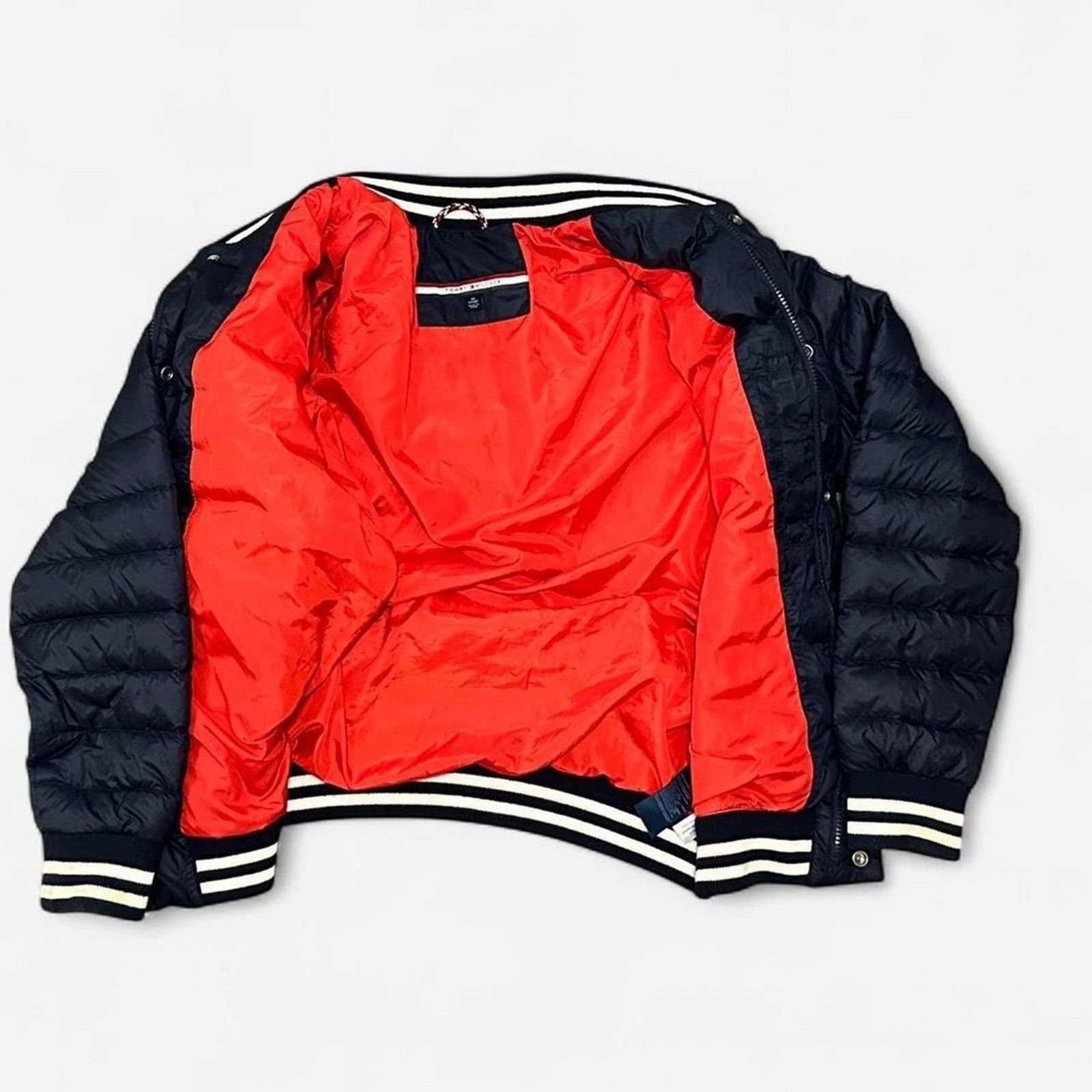 Tommy Hilfiger streetwear varsity puffer jacket tommy hilfiger navy men xs Size US XS / EU 42 / 0 - 3 Thumbnail