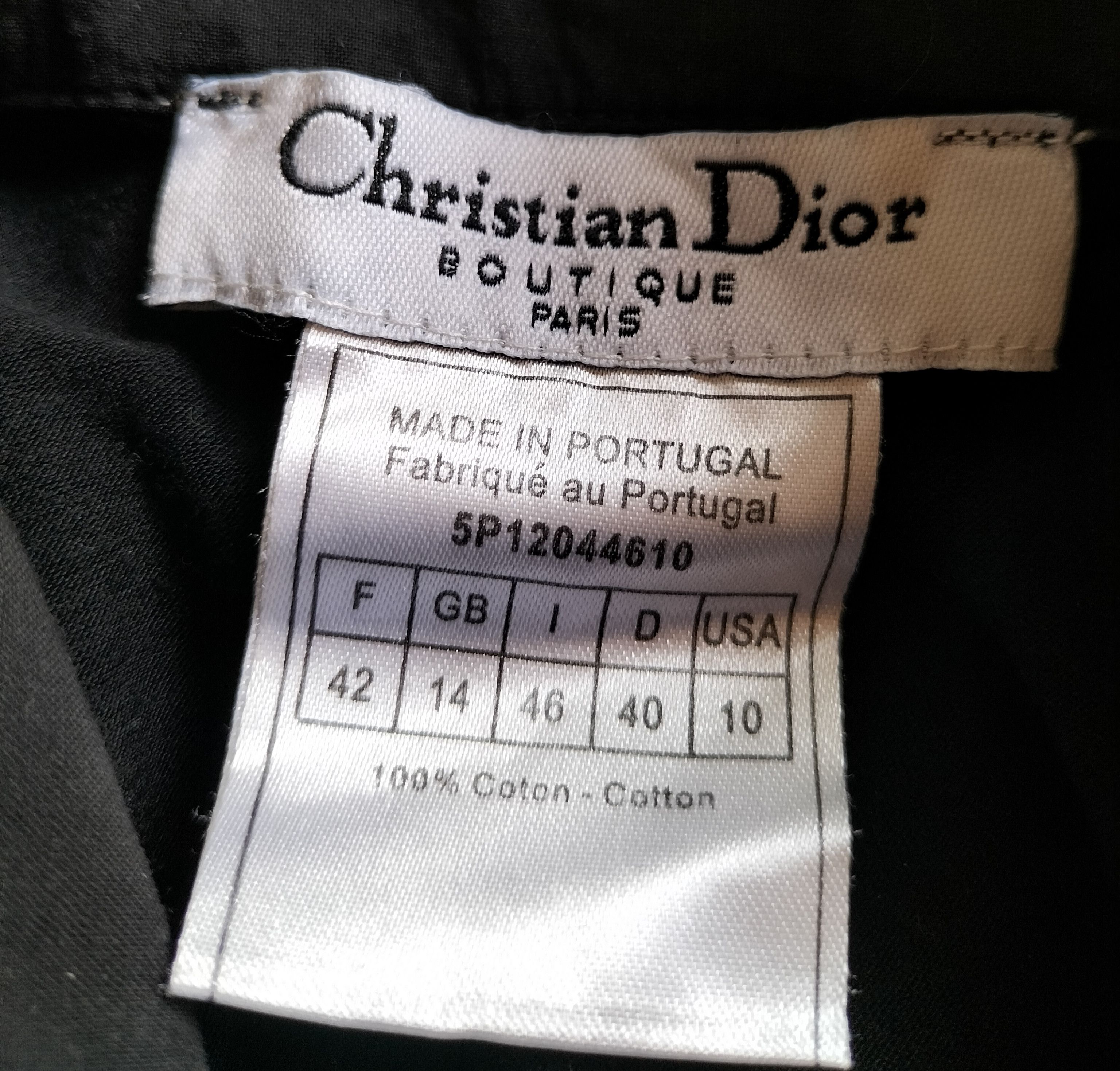 Christian Dior Monsieur Christian Dior beaded logo sleeveless polo shirts Size M / US 6-8 / IT 42-44 - 9 Thumbnail