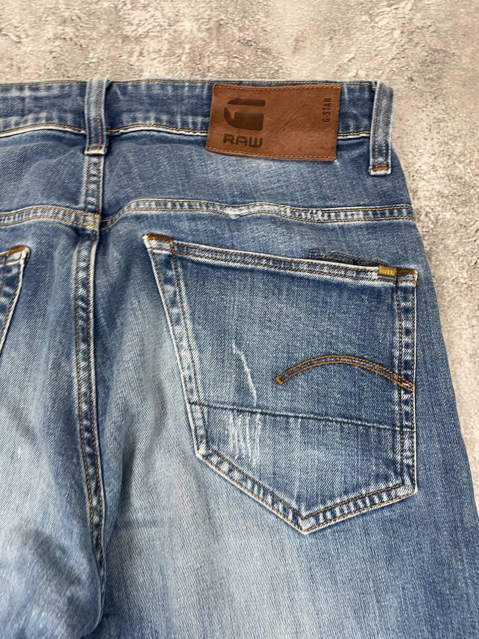 G-Star G-Star Raw Men Denim Jeans Pants Blue Straight Size W29 Size US 29 - 3 Thumbnail