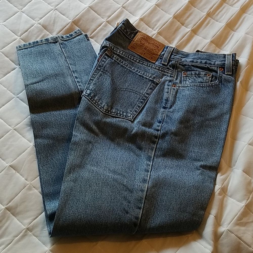 Levi's Vintage Levi's 550 12R Miss Med Relaxed Taper Leg Size 34" / US 12 / IT 48 - 1 Thumbnail